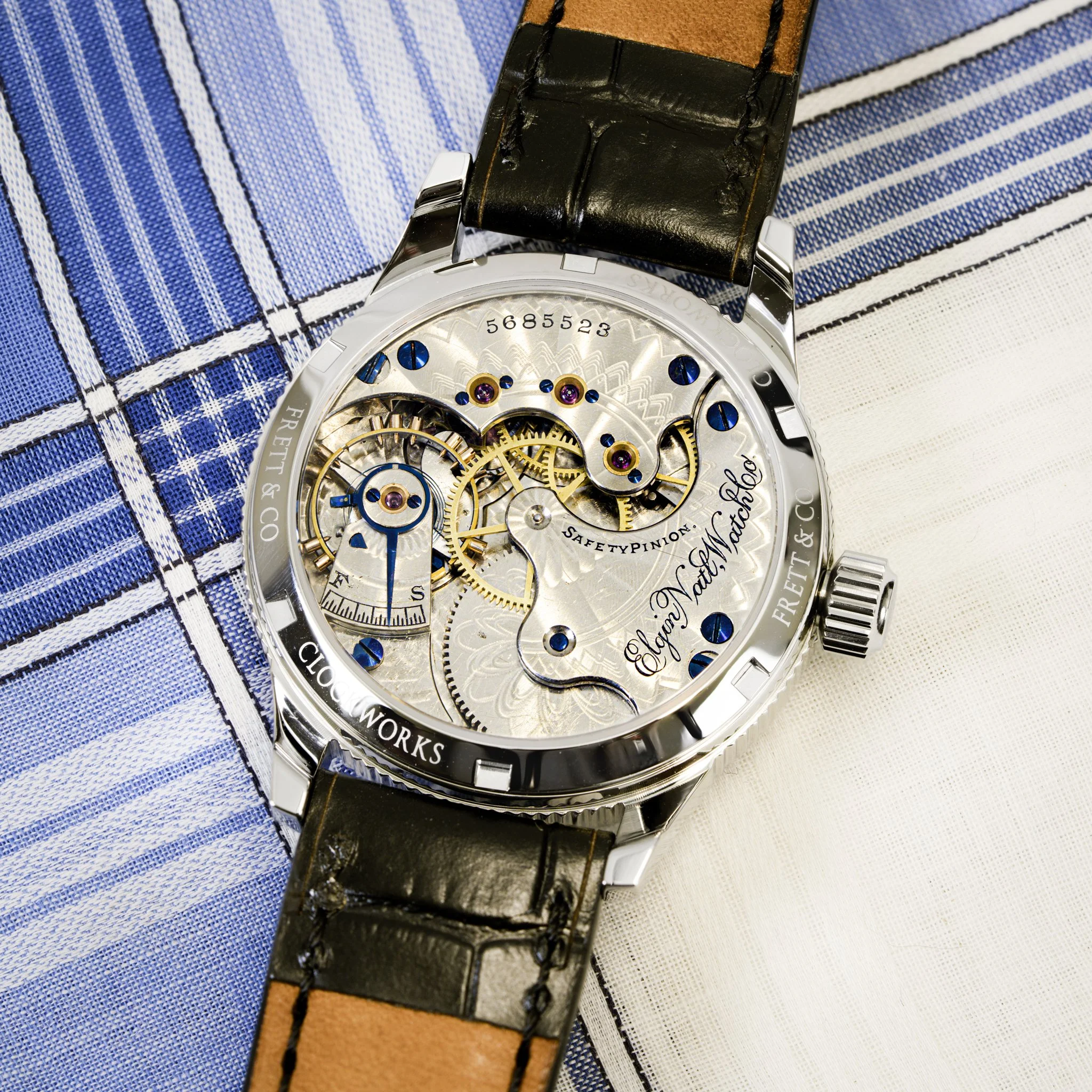 Elgin pocket watch conversion