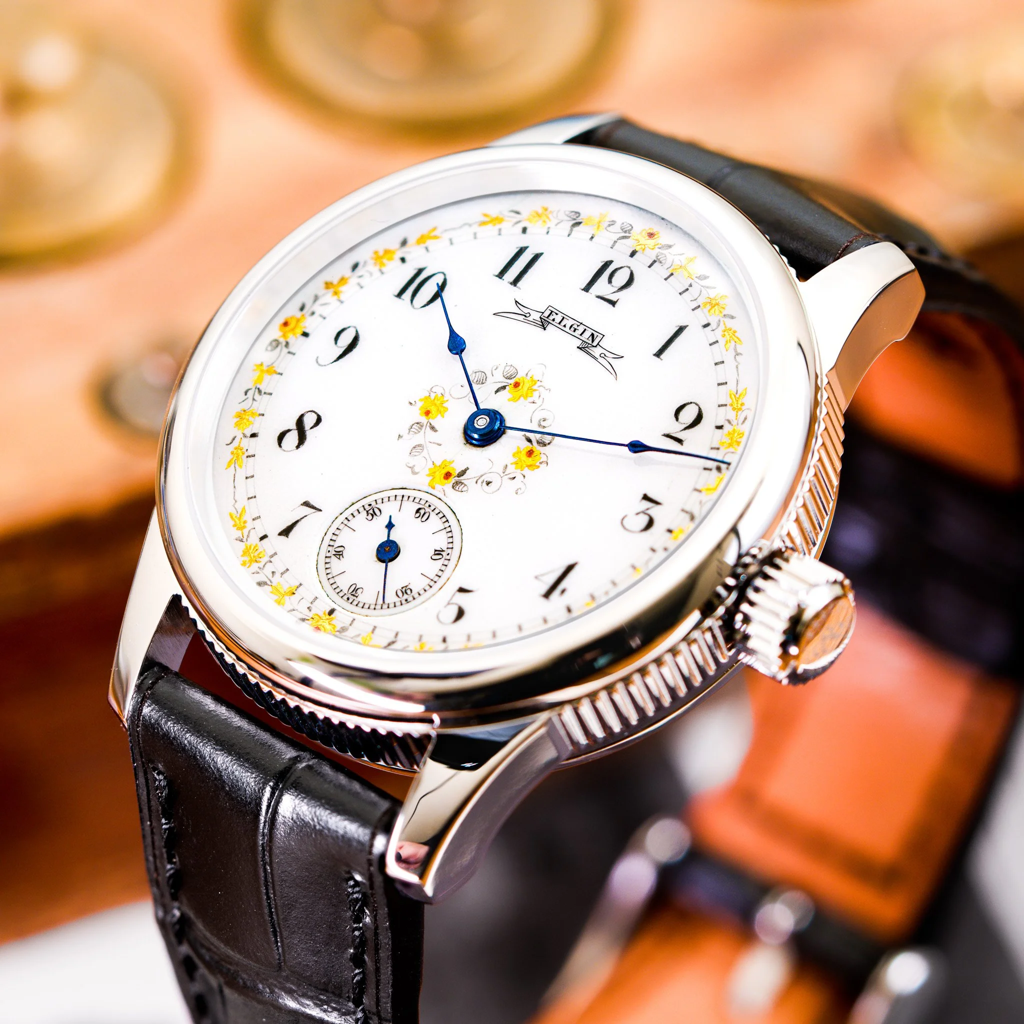 Elgin pocket watch conversion