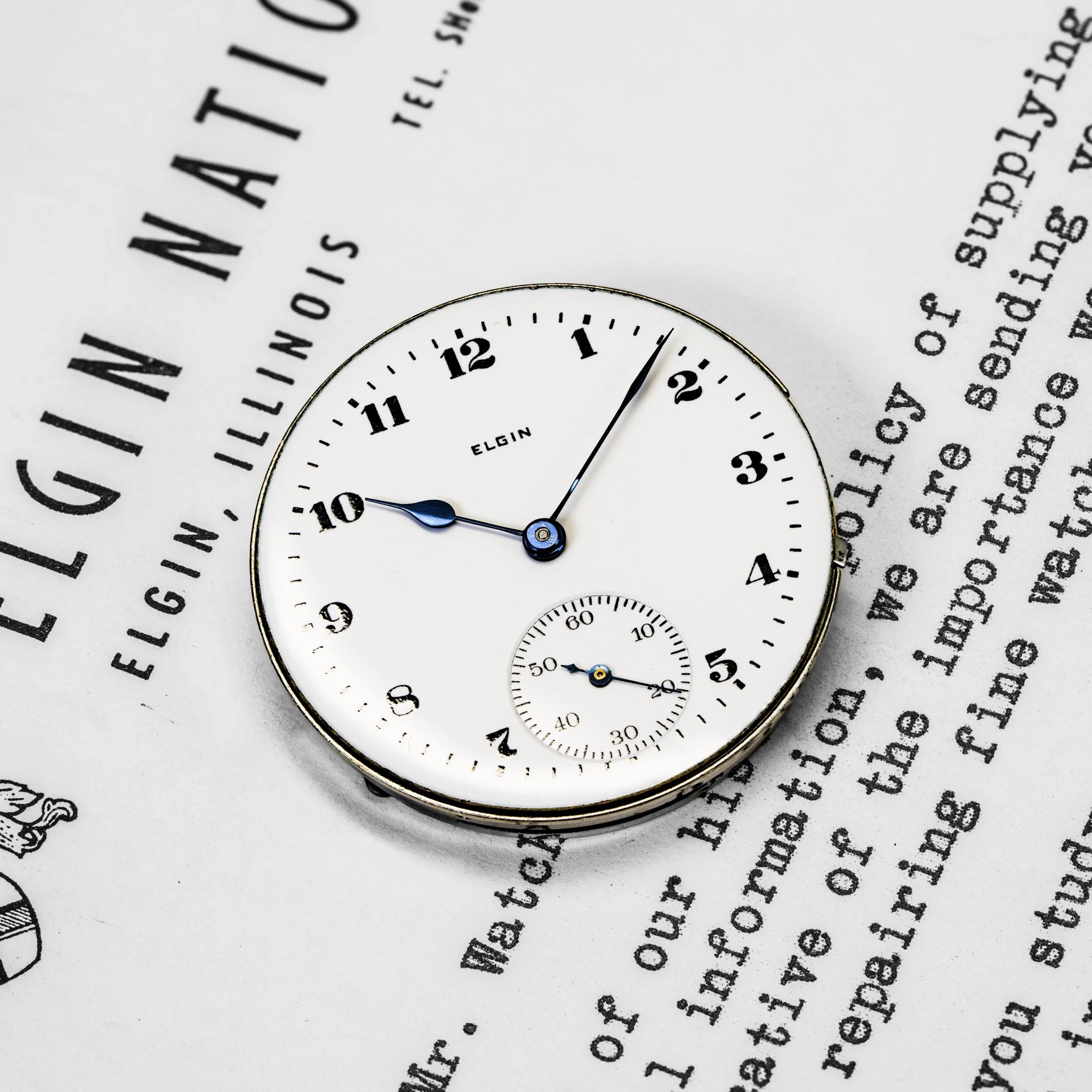 Elgin pocket watch conversion