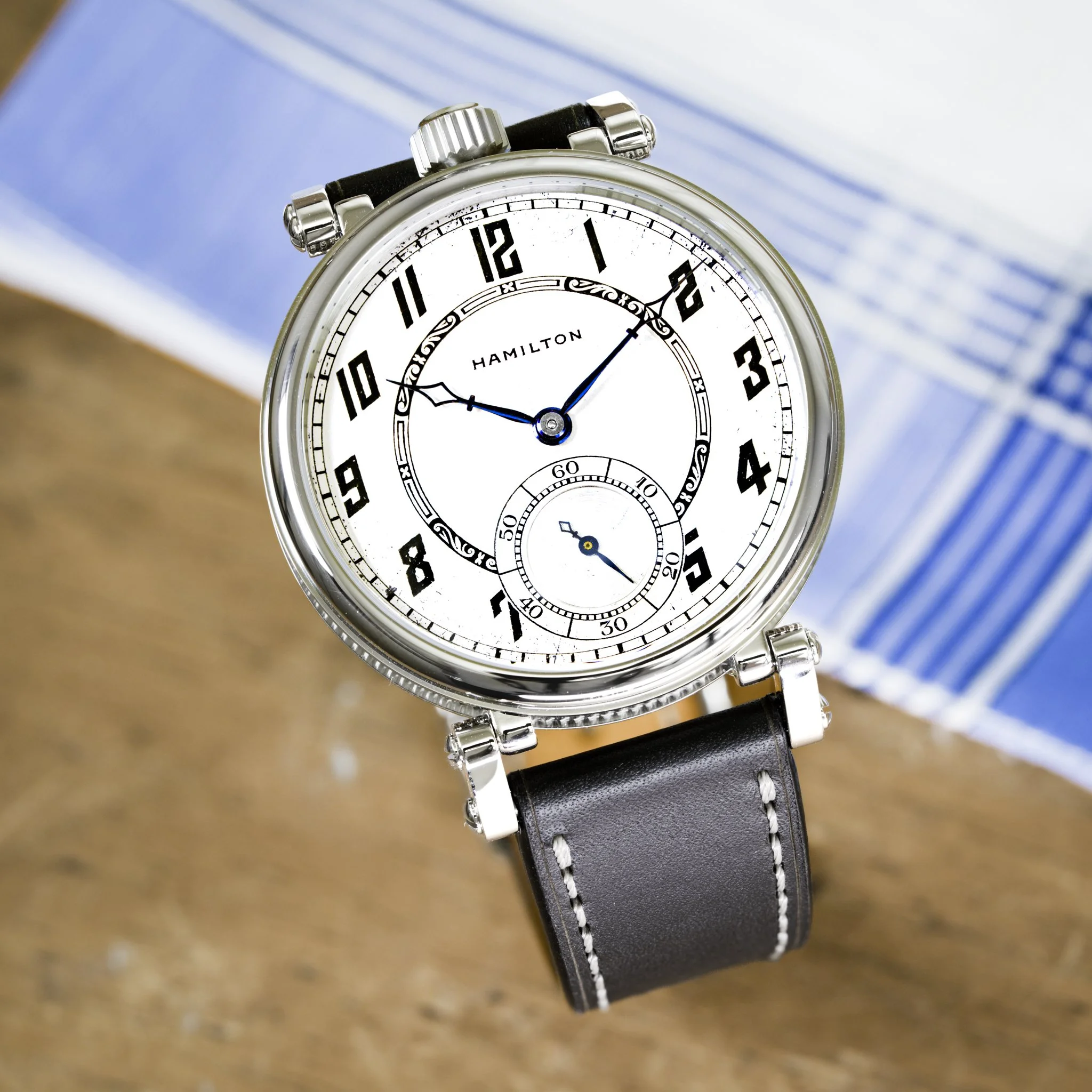 Hamilton pocket watch conversion