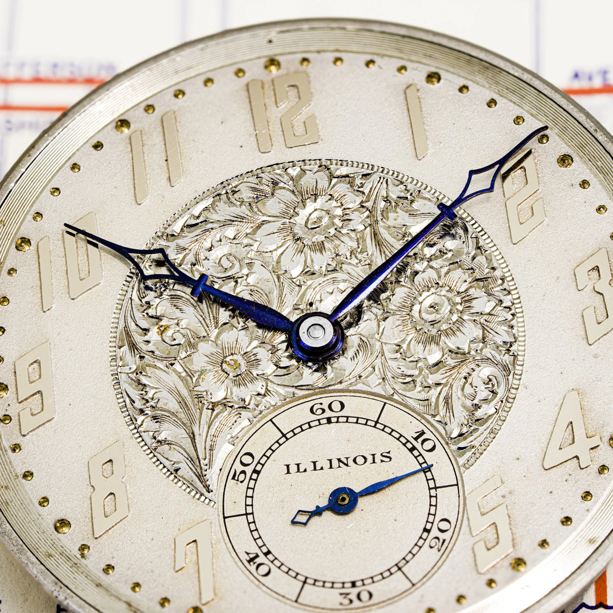Illinois pocket watch conversion