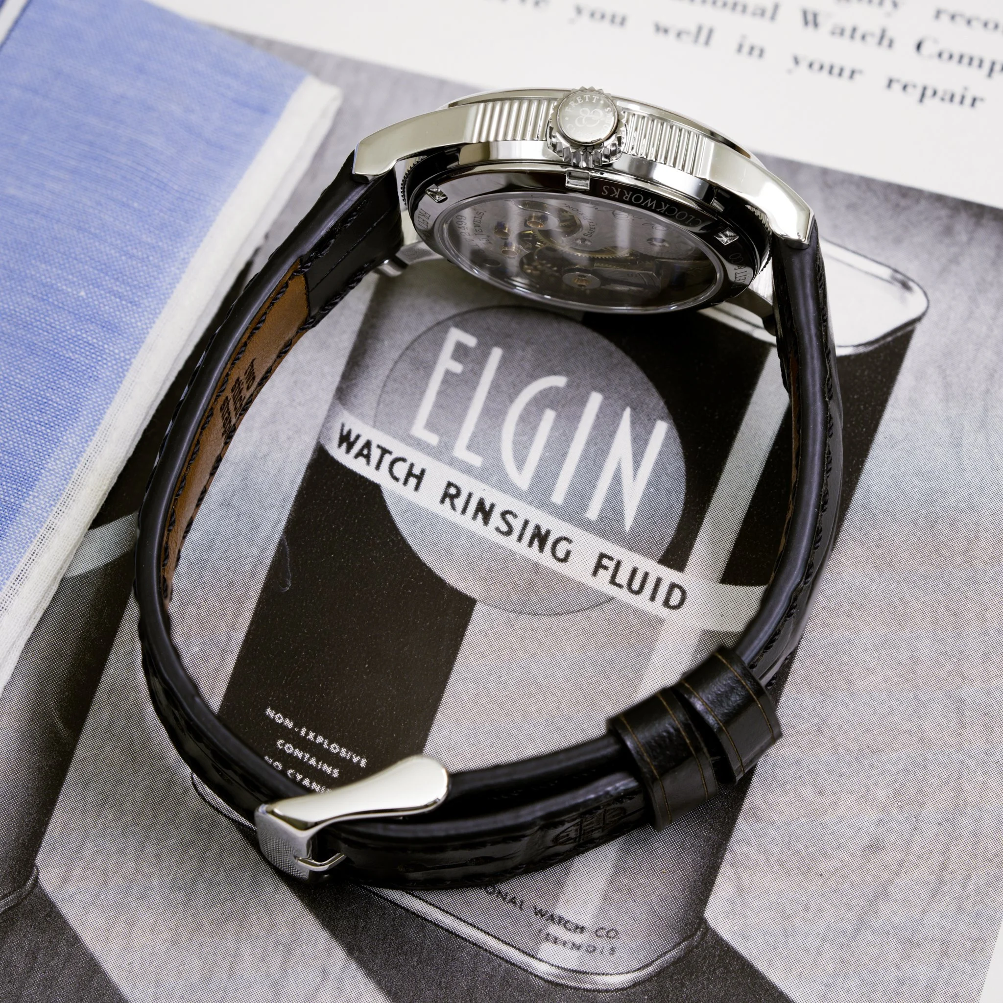 Elgin pocket watch conversion
