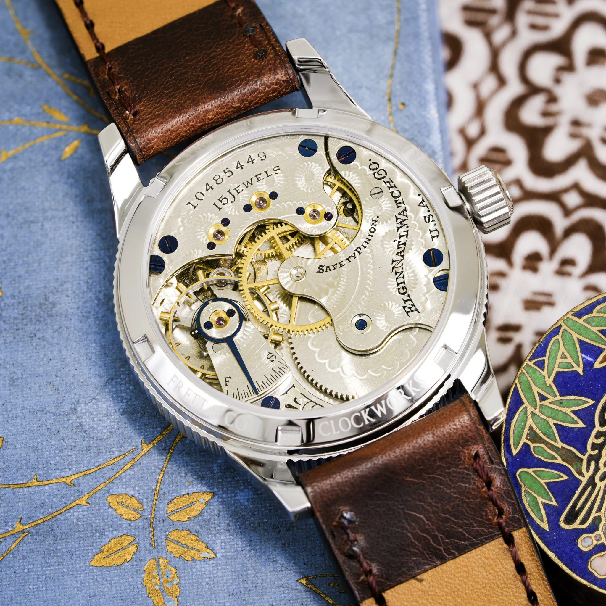 Elgin pocket watch conversion