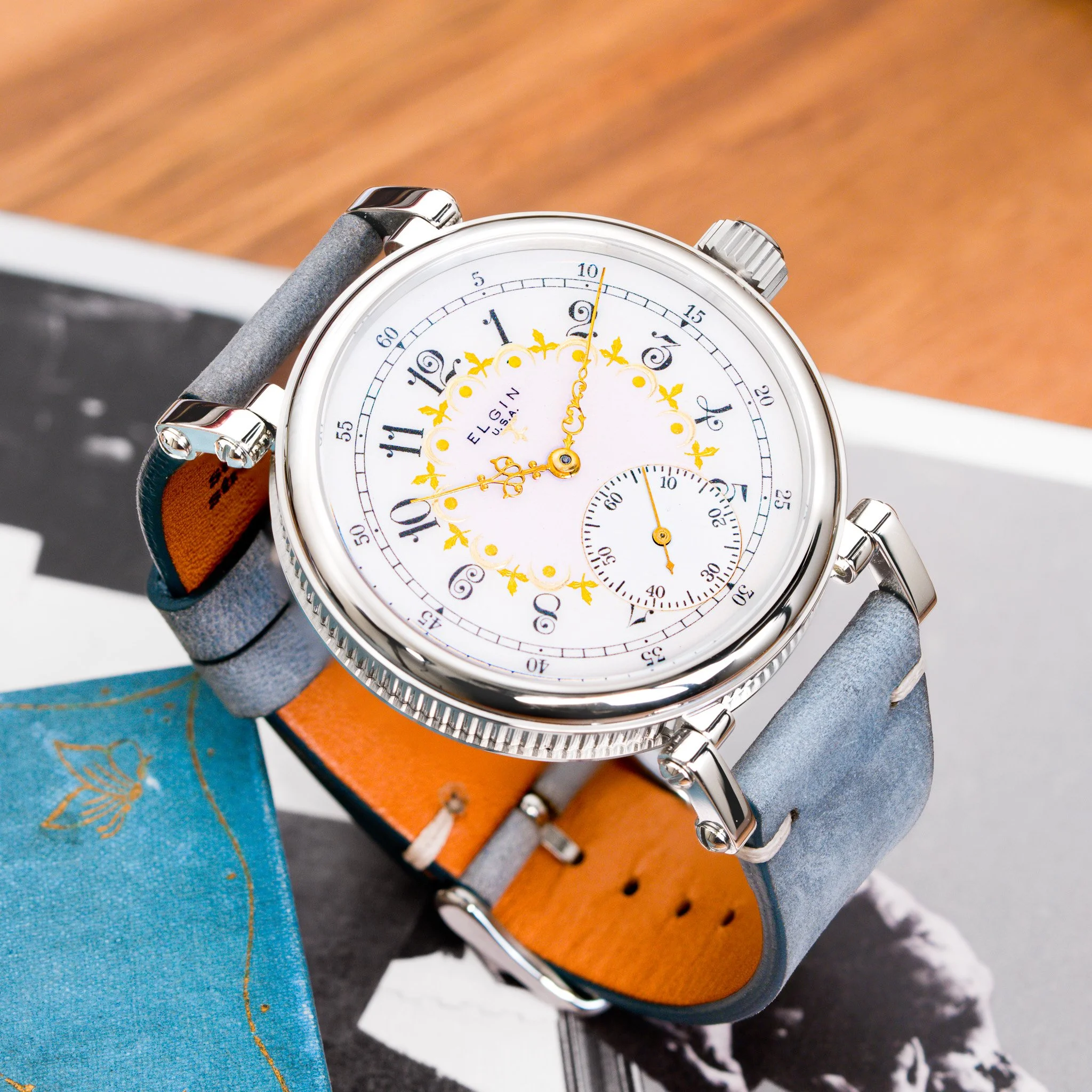 Elgin pocket watch conversion