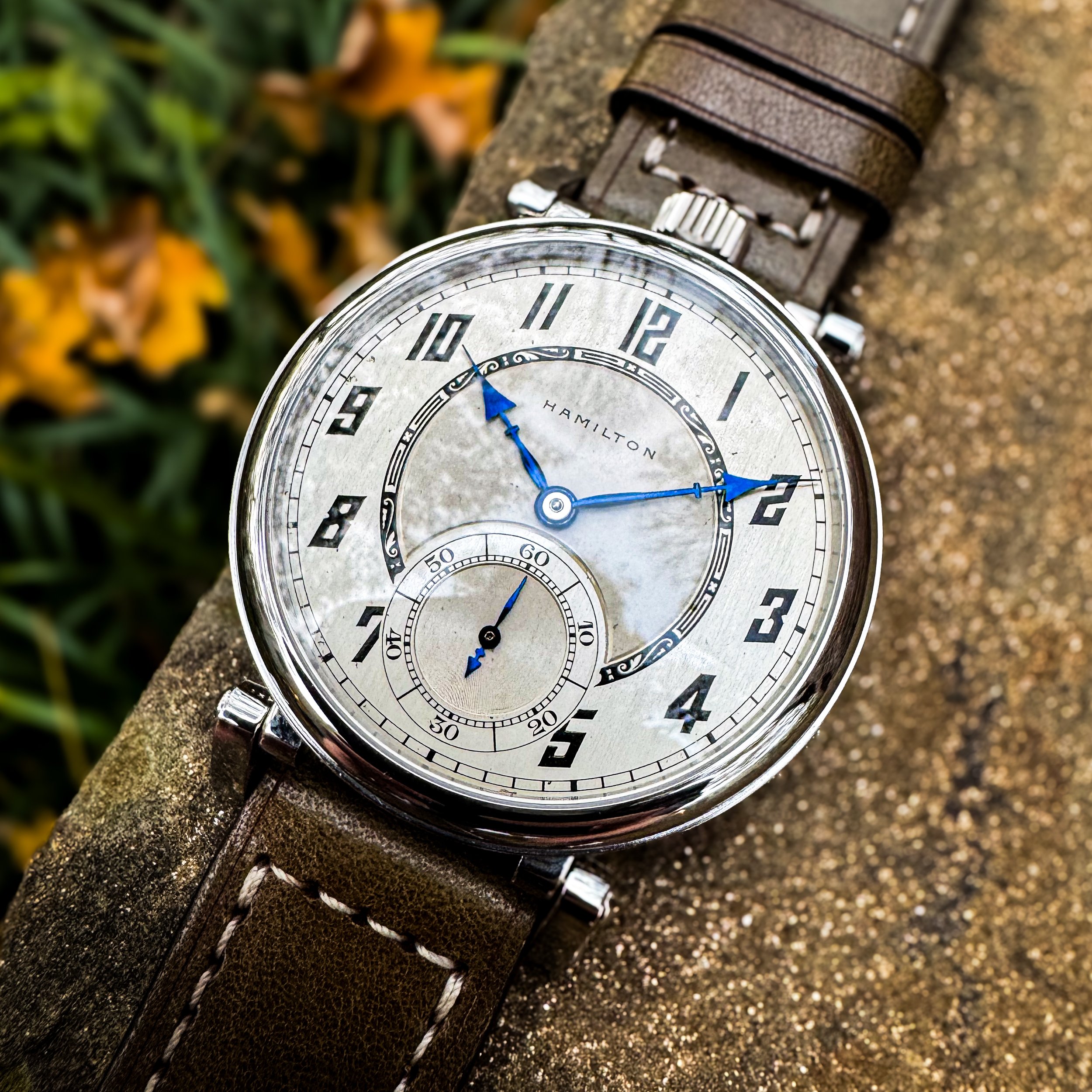 Hamilton pocket watch conversion