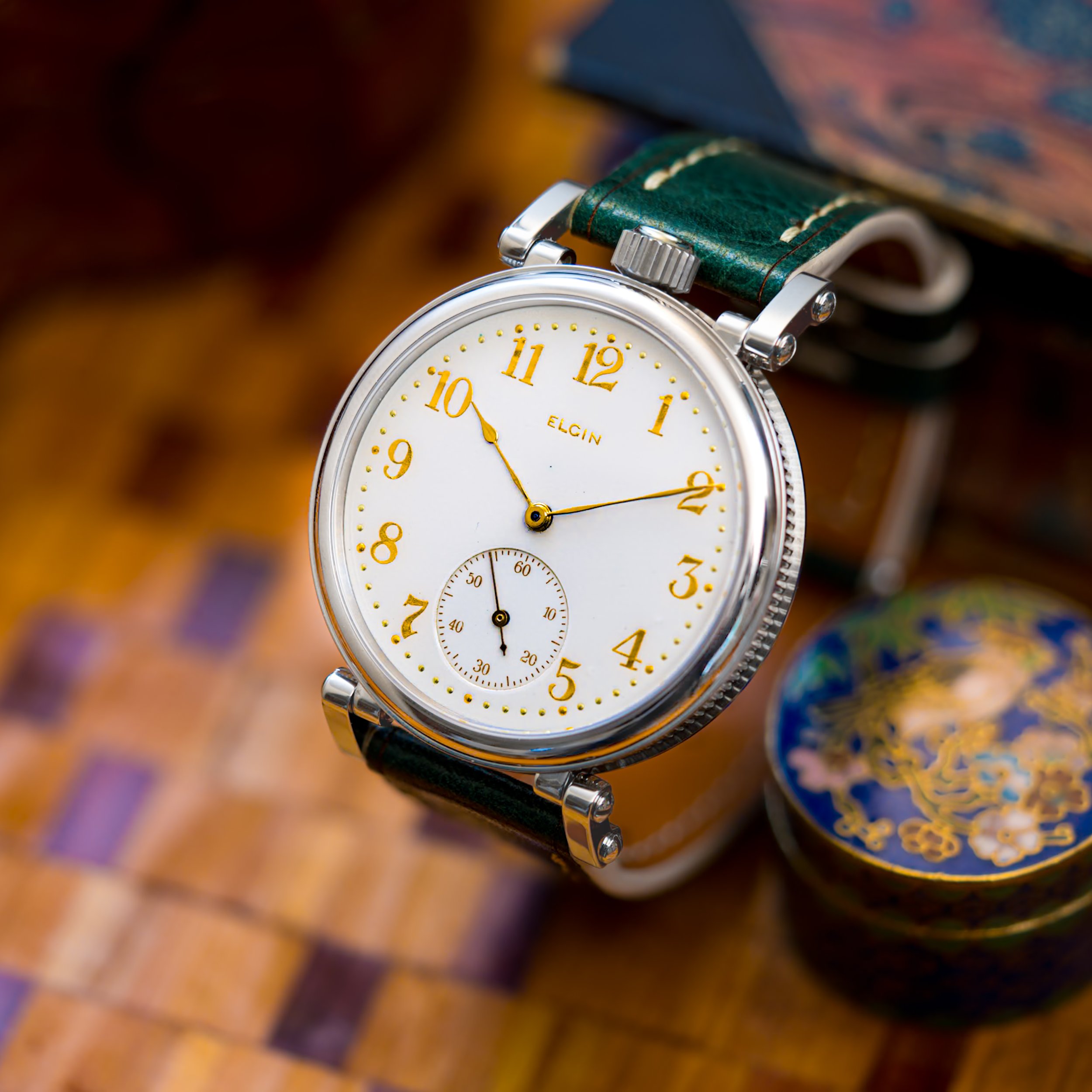 Elgin pocket watch conversion