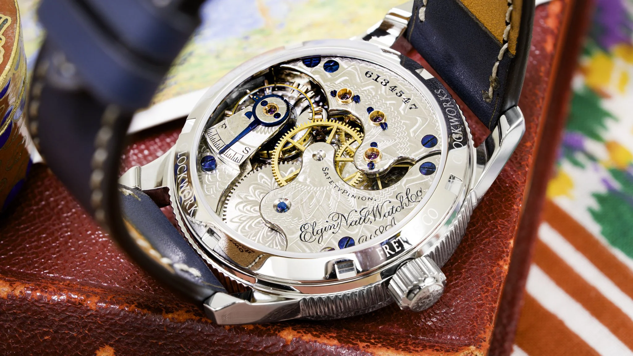 Elgin pocket watch conversion