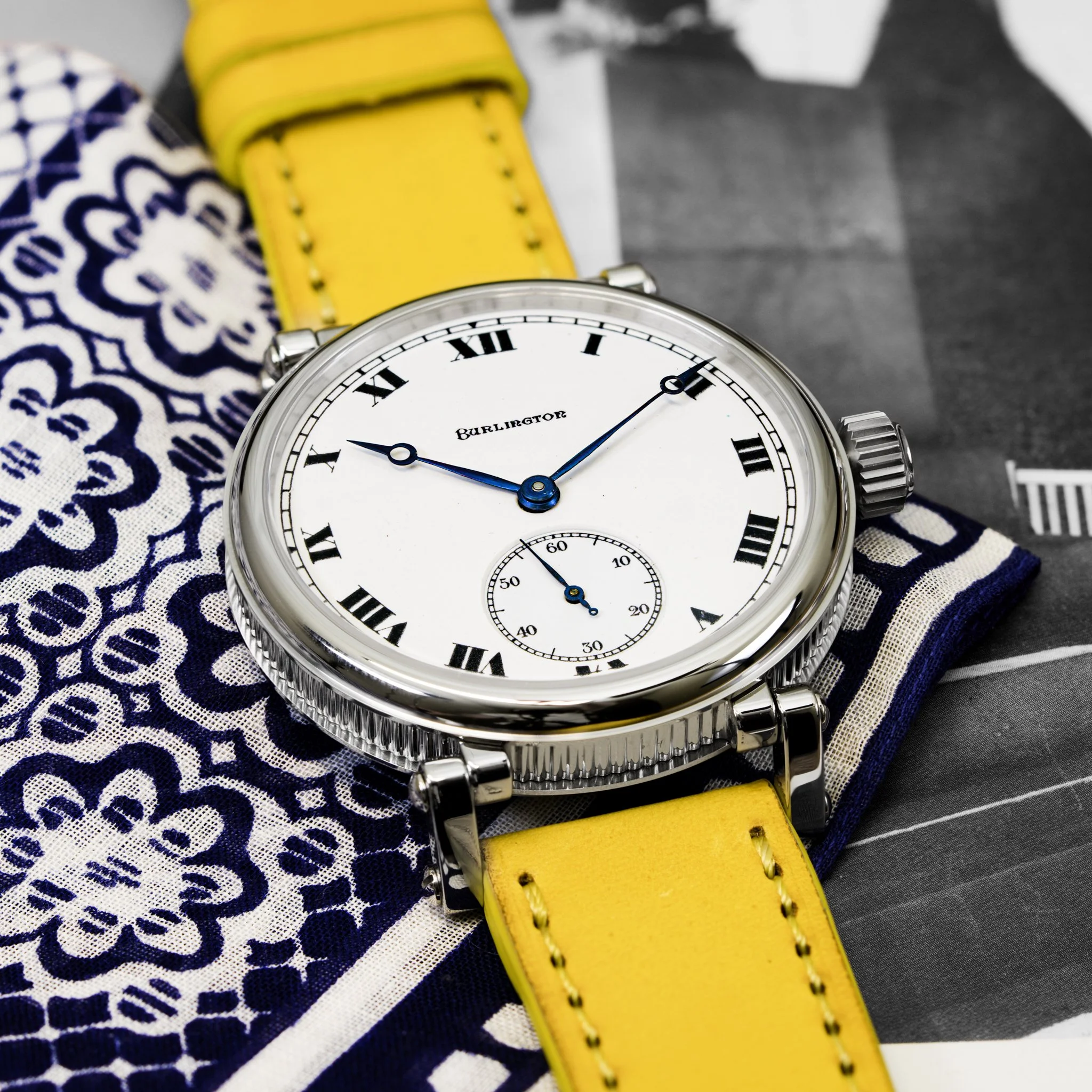 Burlington pocket watch conversion