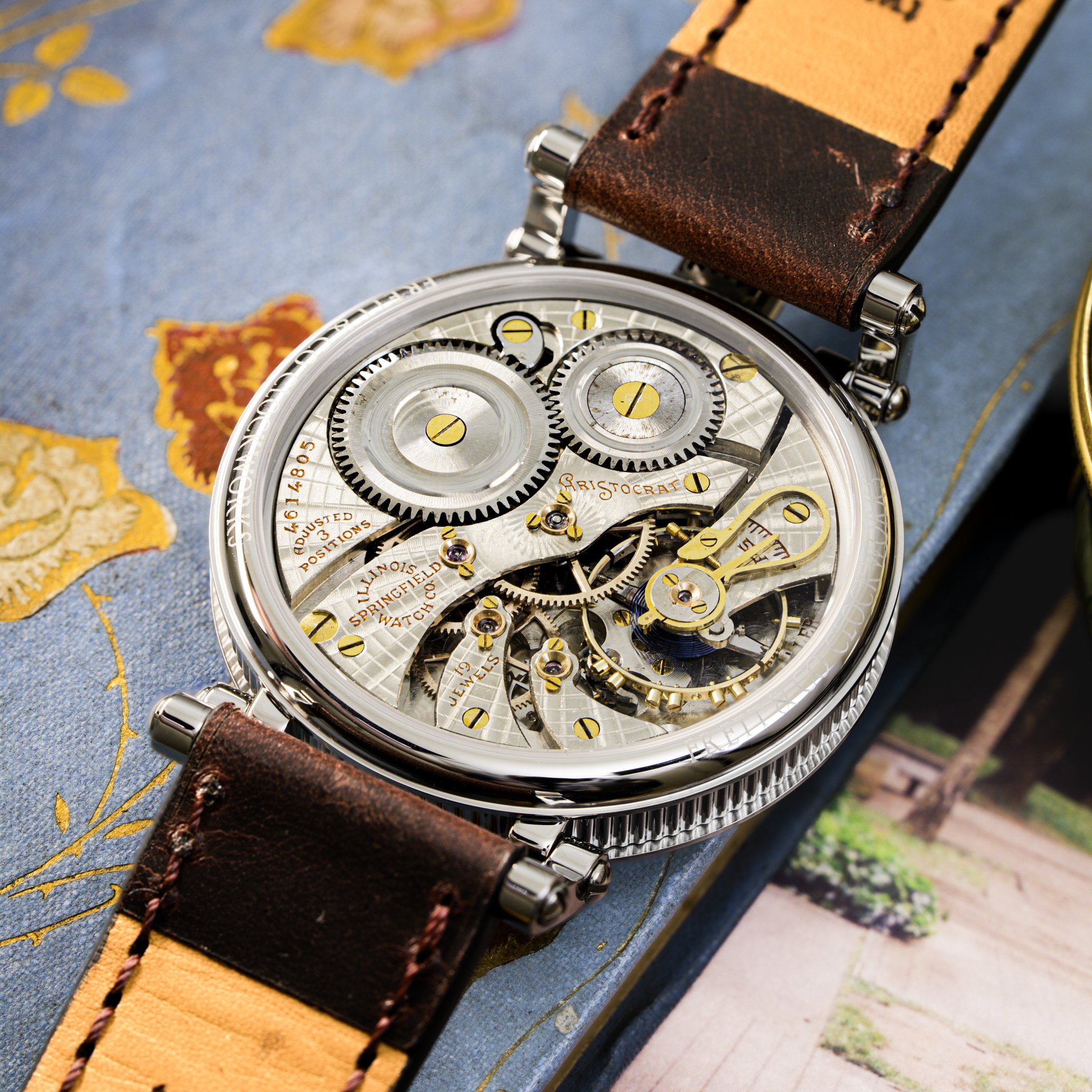 Illinois pocket watch conversion
