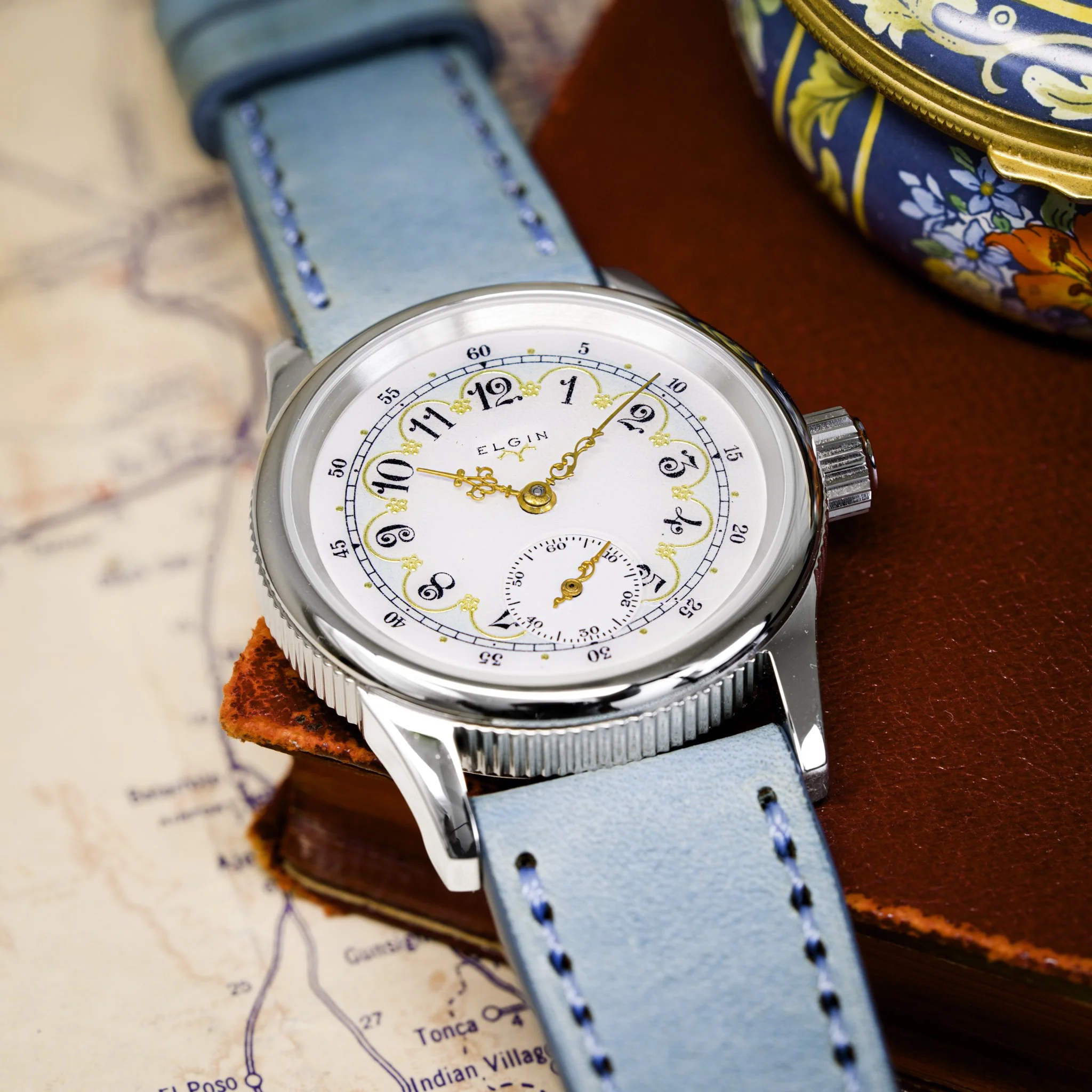 Elgin pocket watch conversion