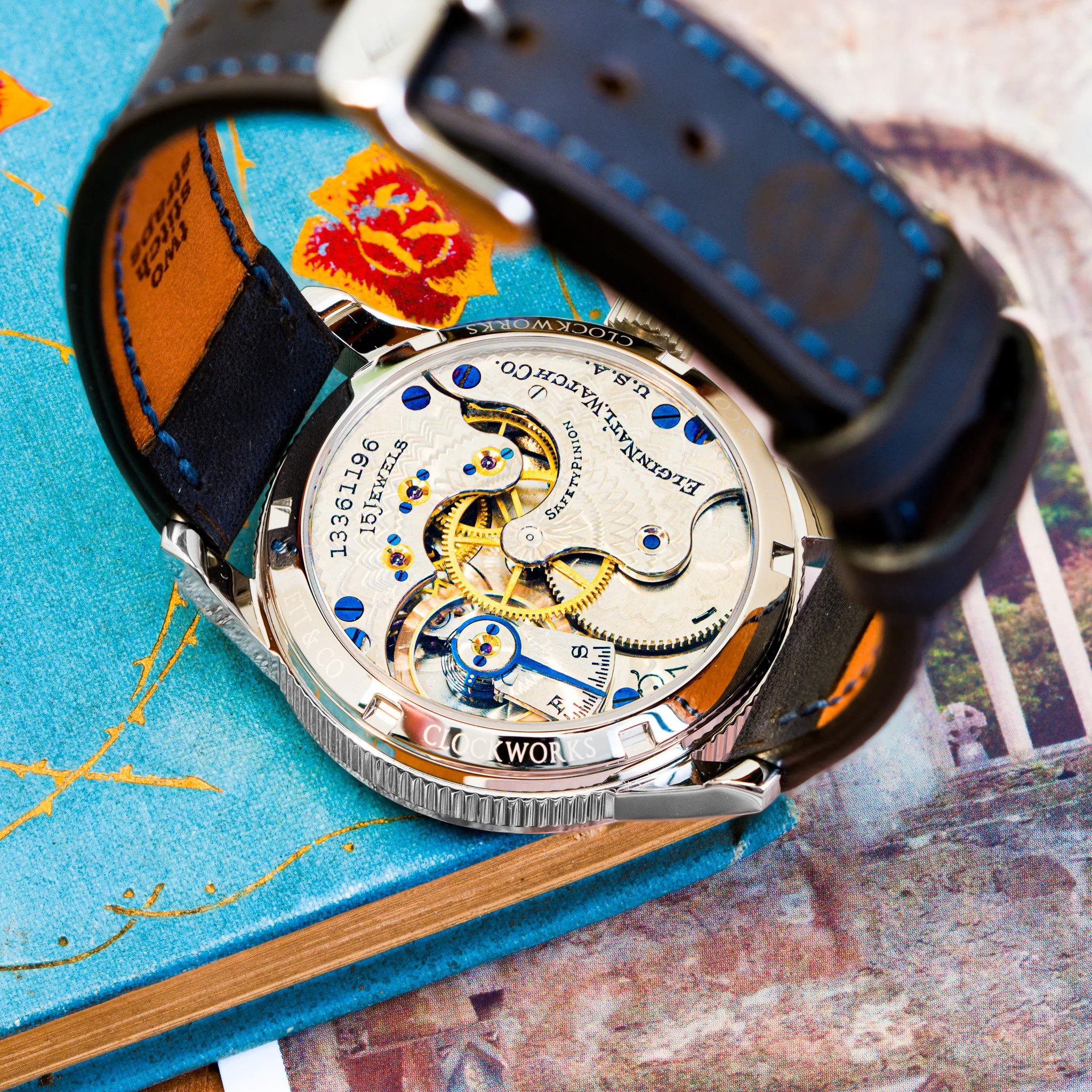 Elgin pocket watch conversion