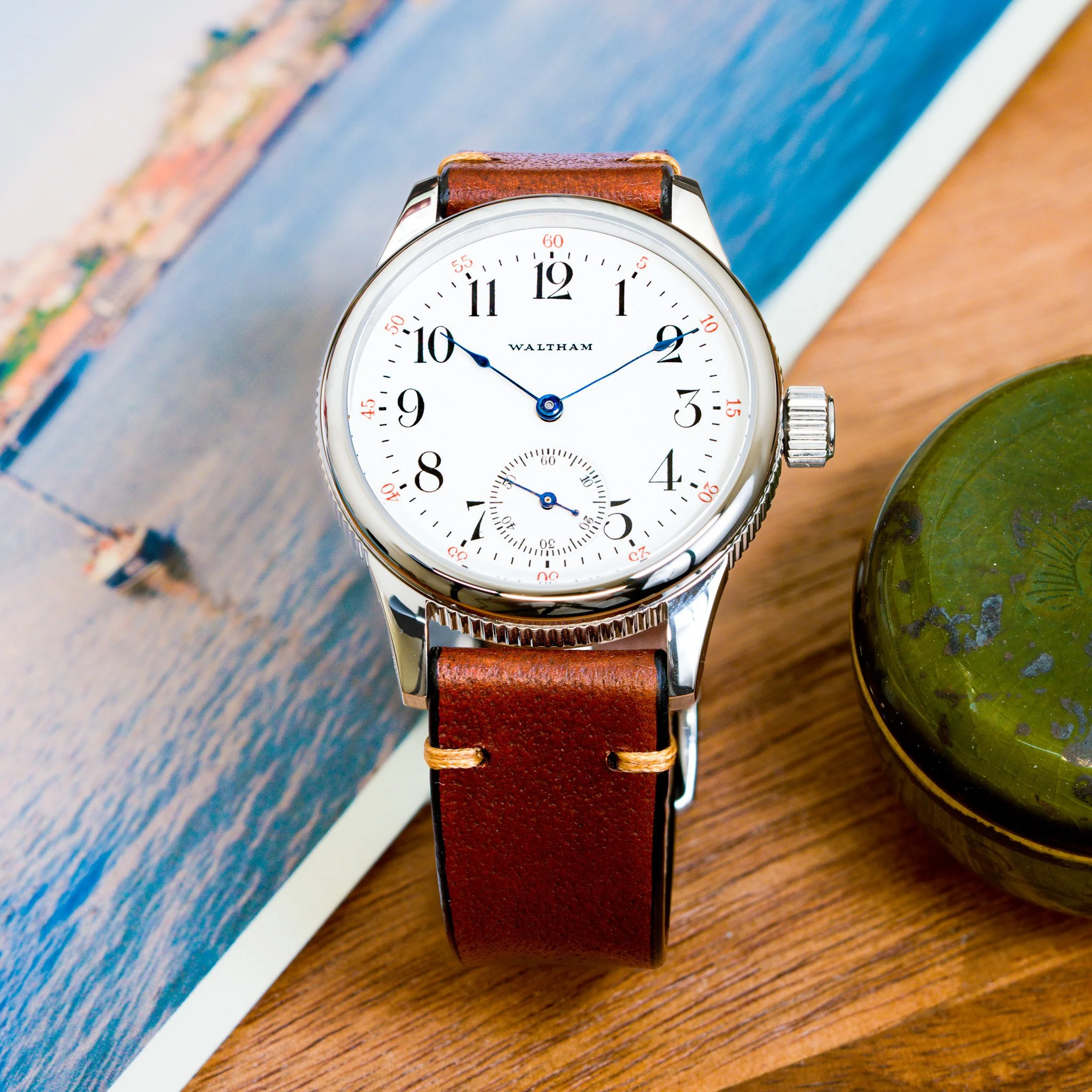 Waltham pocket watch conversion