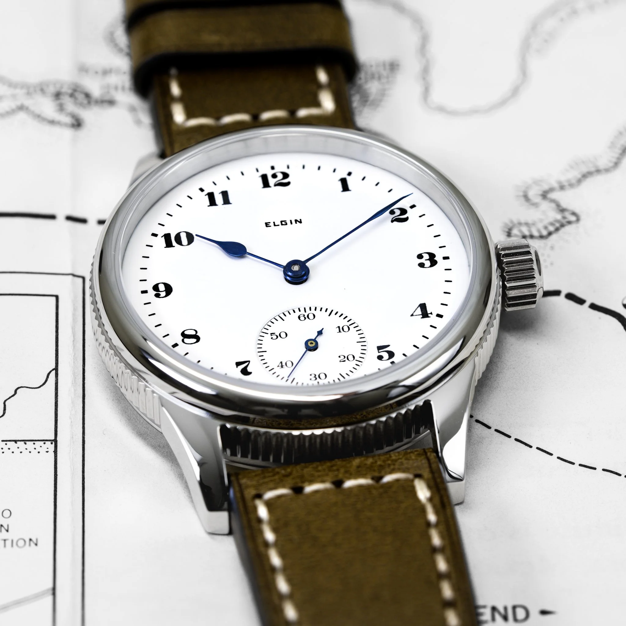 Elgin pocket watch conversion