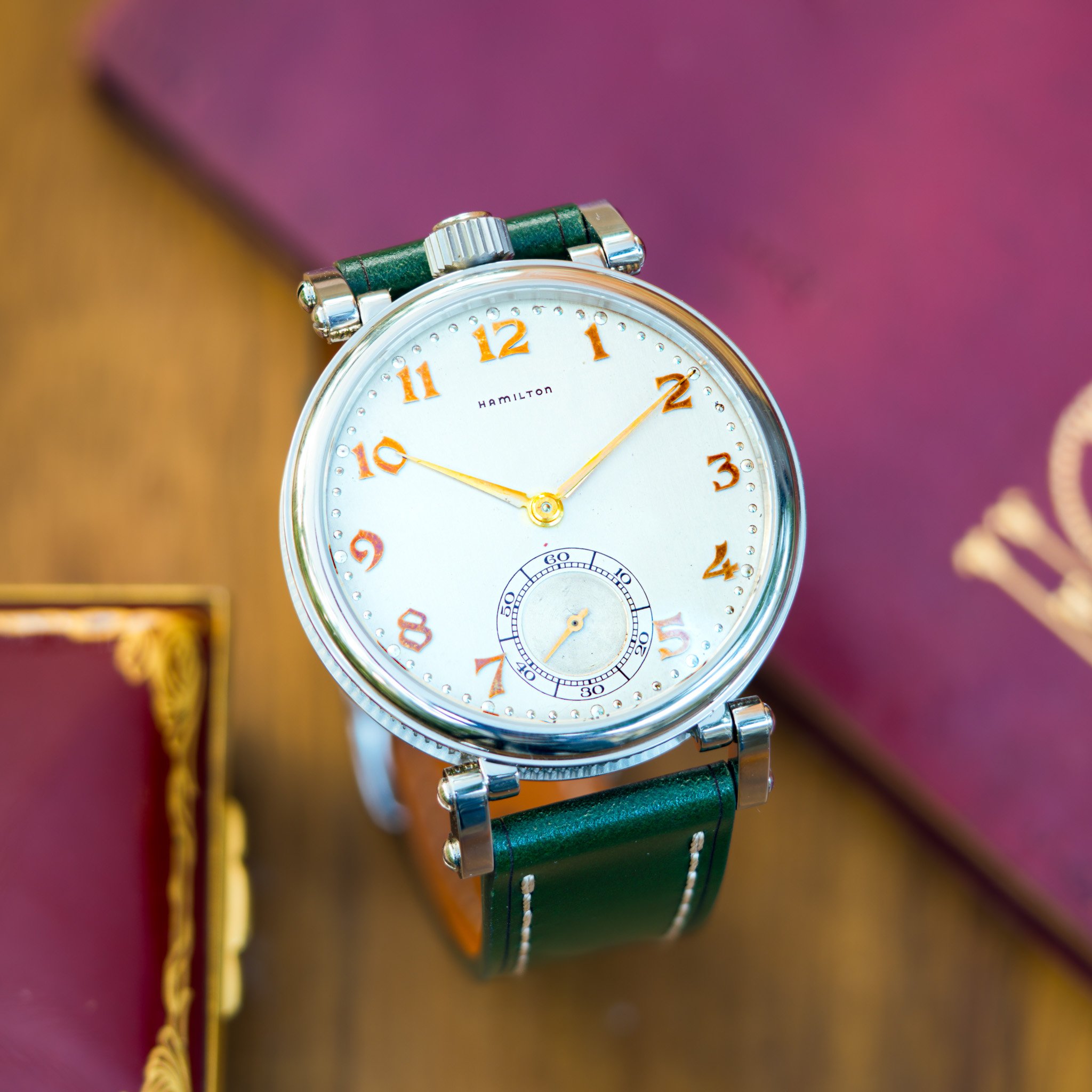 Hamilton pocket watch conversion