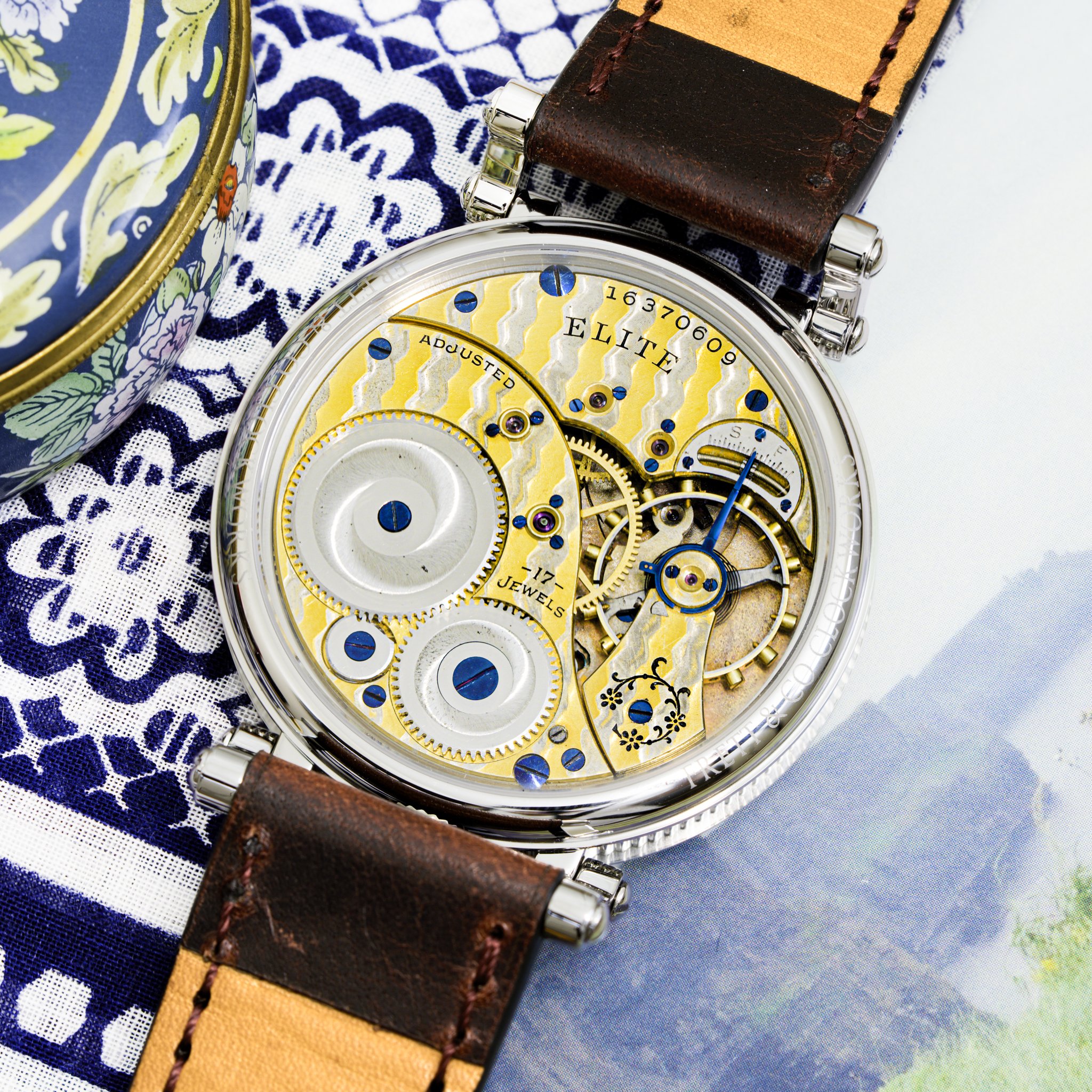Elgin pocket watch conversion