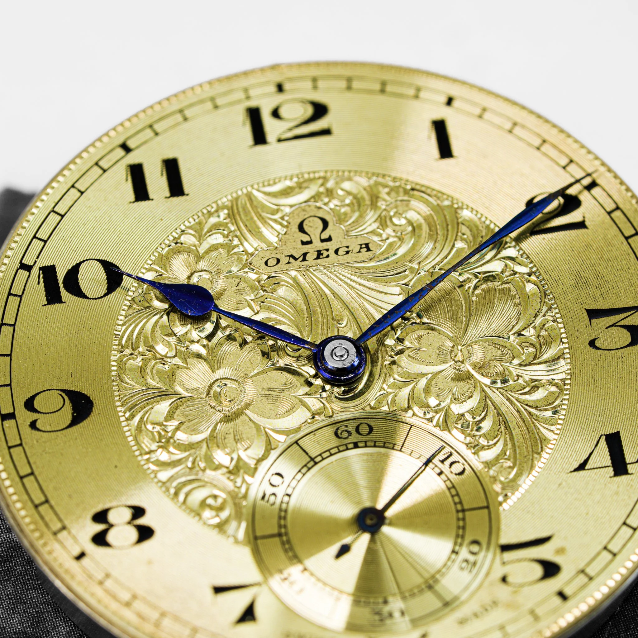Omega pocket watch conversion