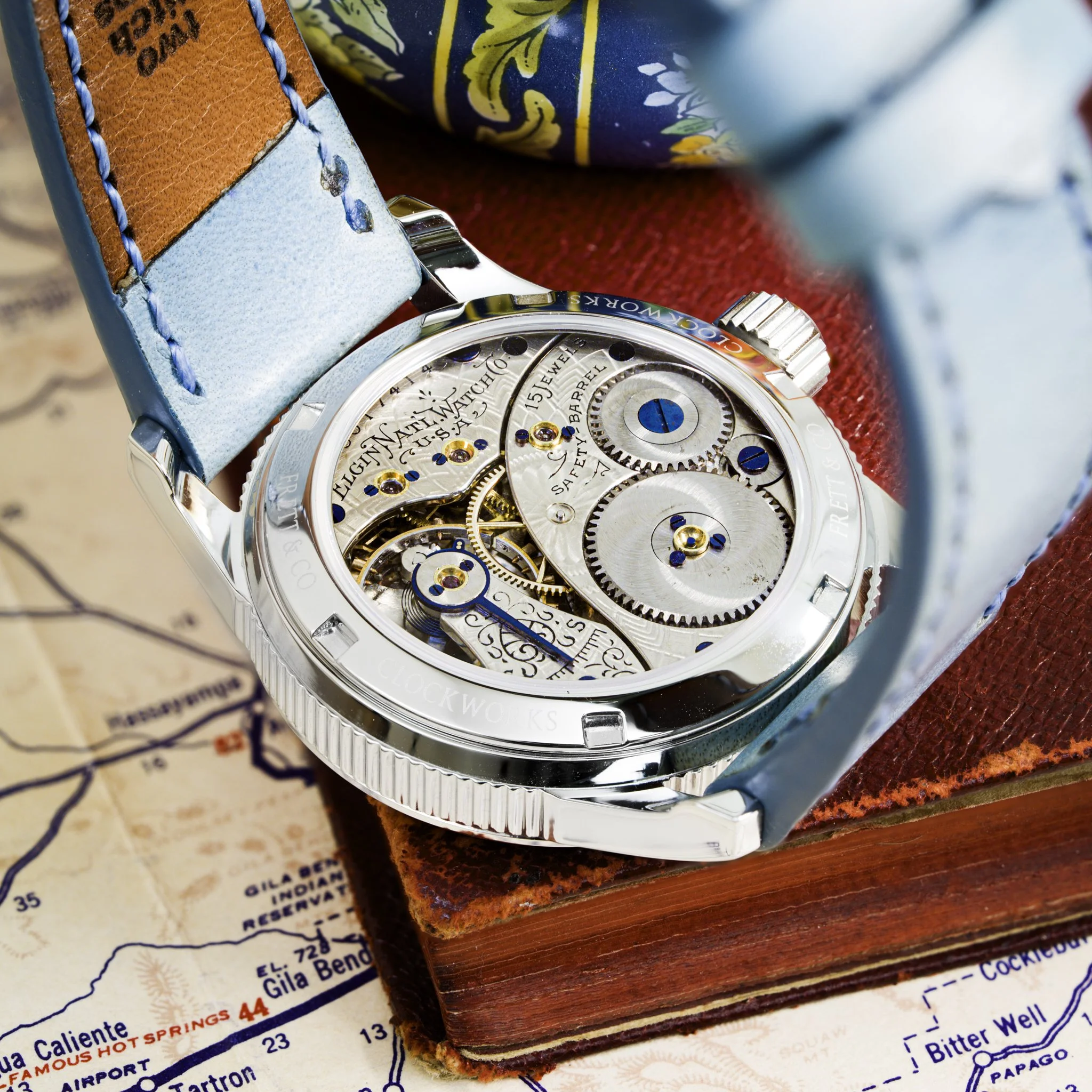 Elgin pocket watch conversion