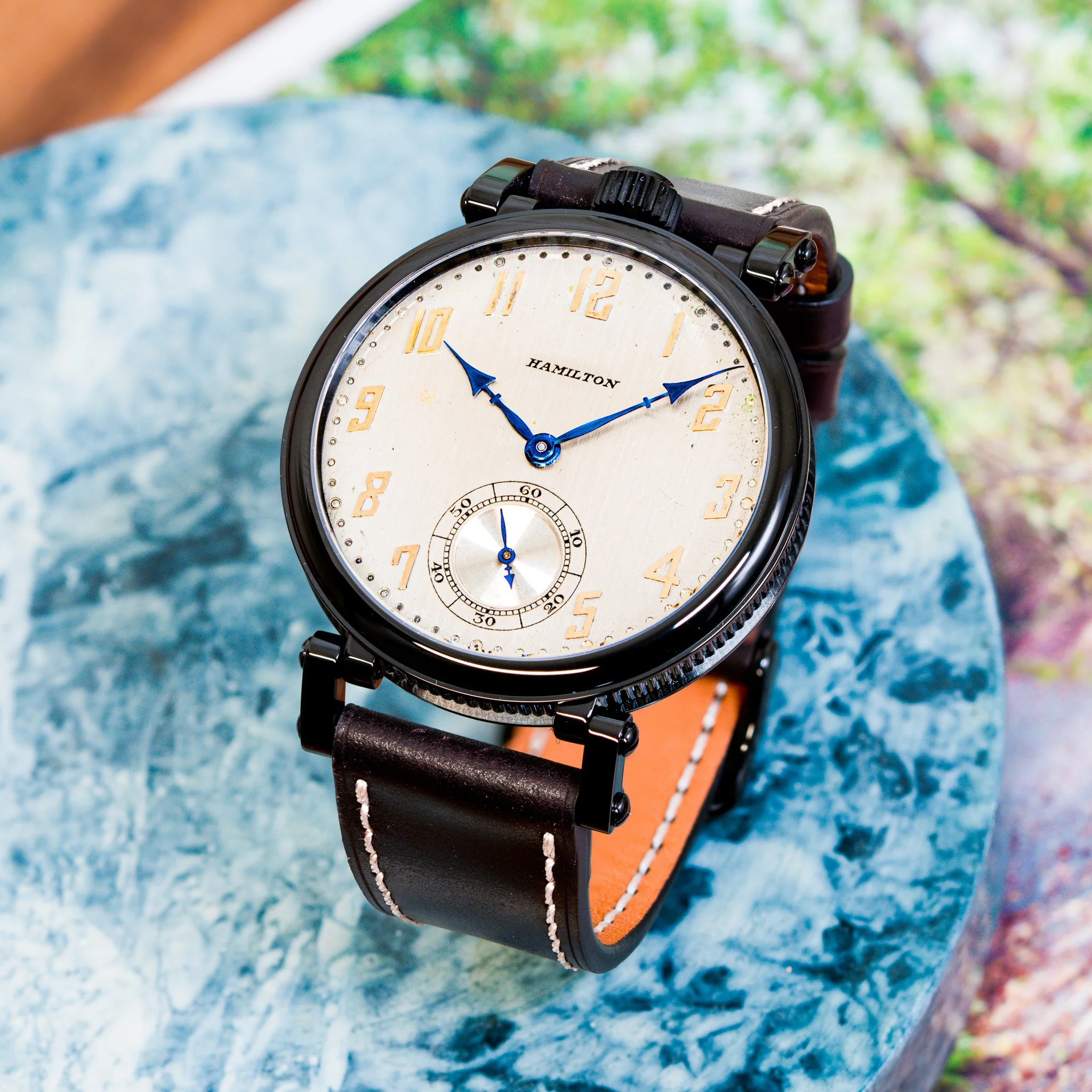 Hamilton pocket watch conversion — Frett & Co Clockworks