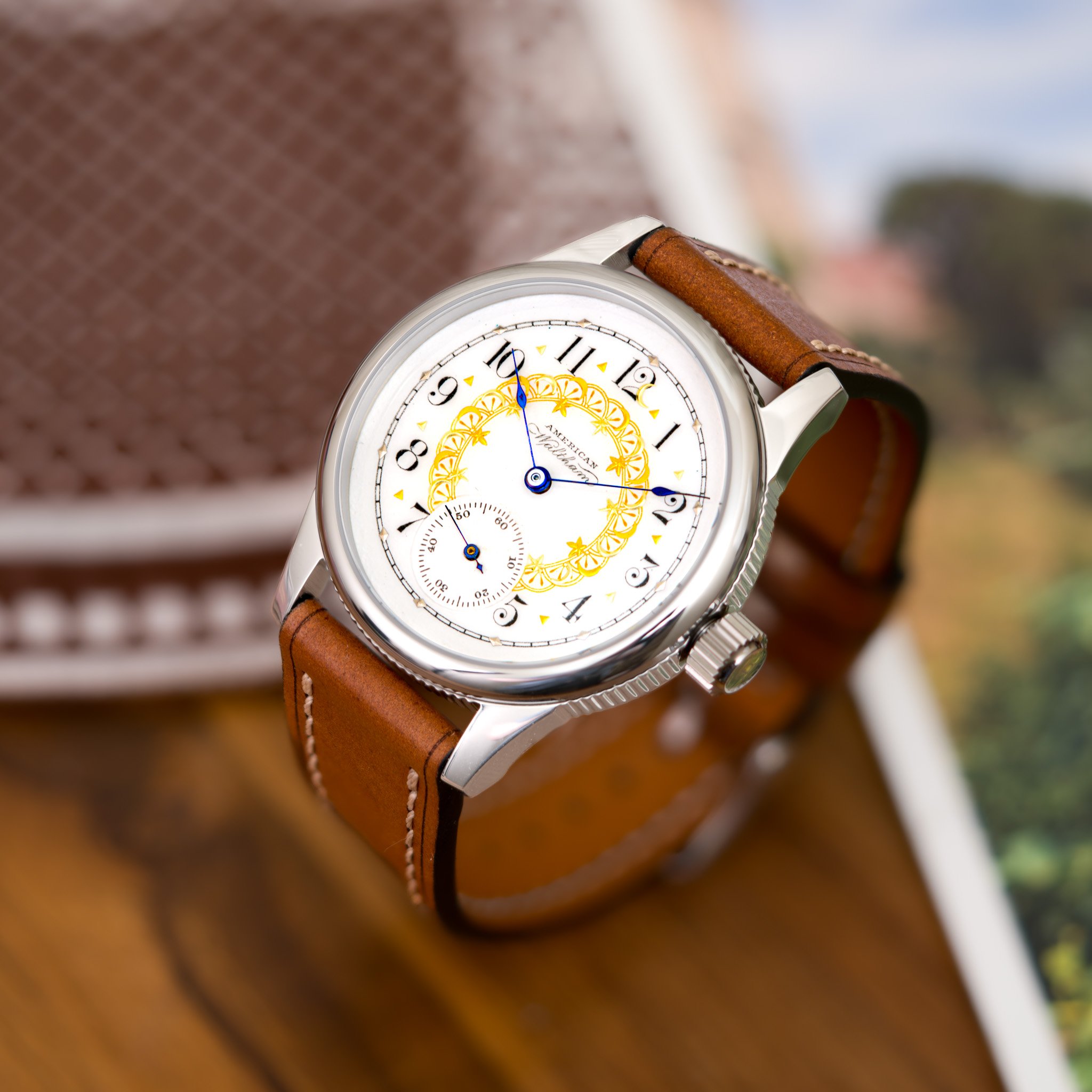Waltham pocket watch conversion