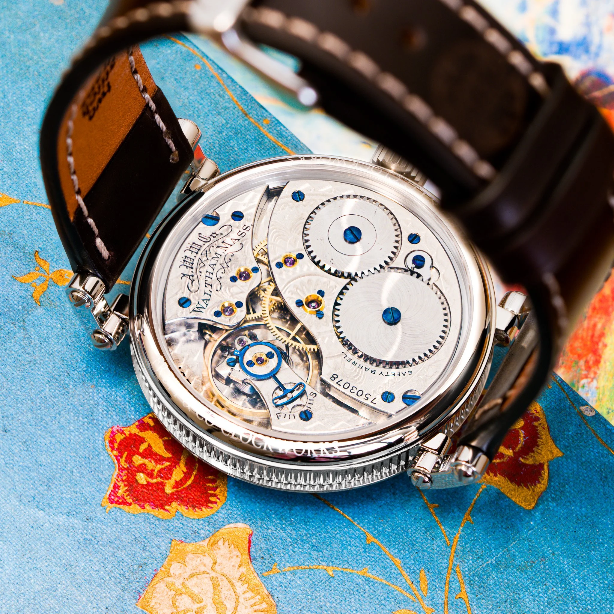 Waltham pocket watch conversion