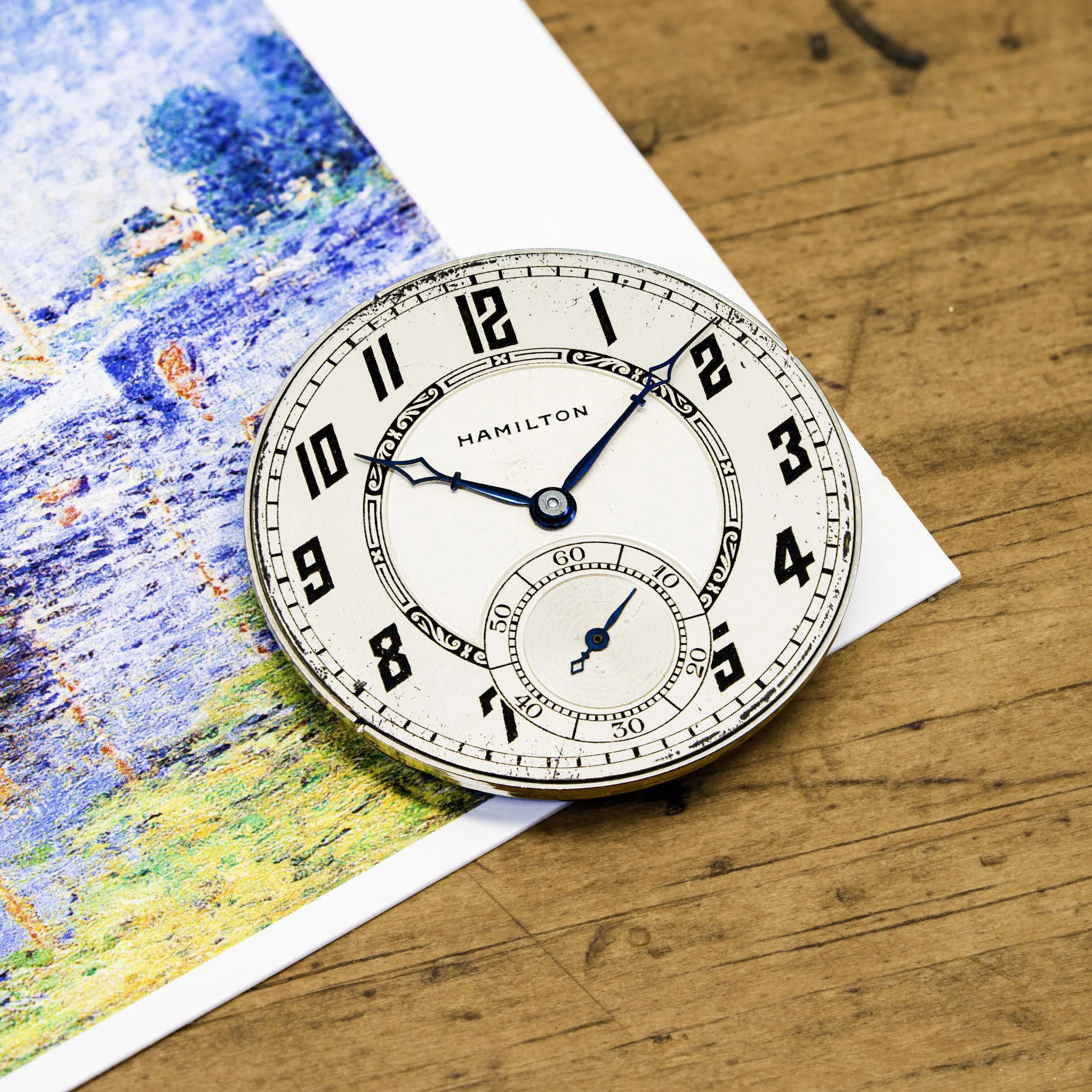 Hamilton pocket watch conversion