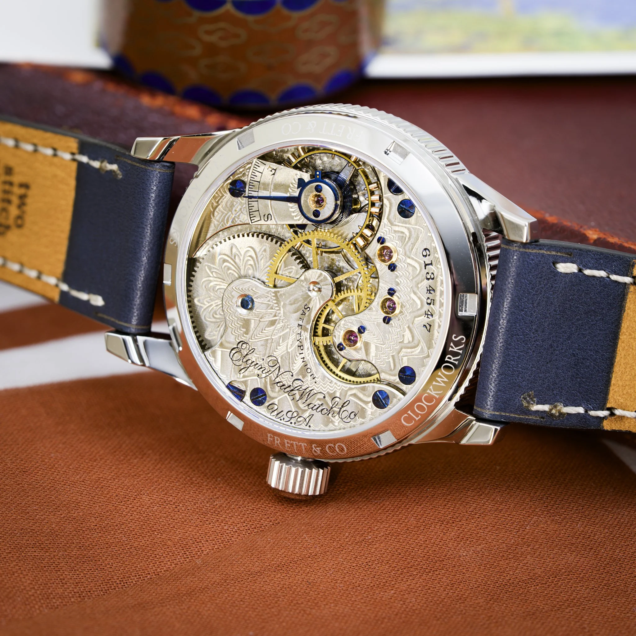 Elgin pocket watch conversion