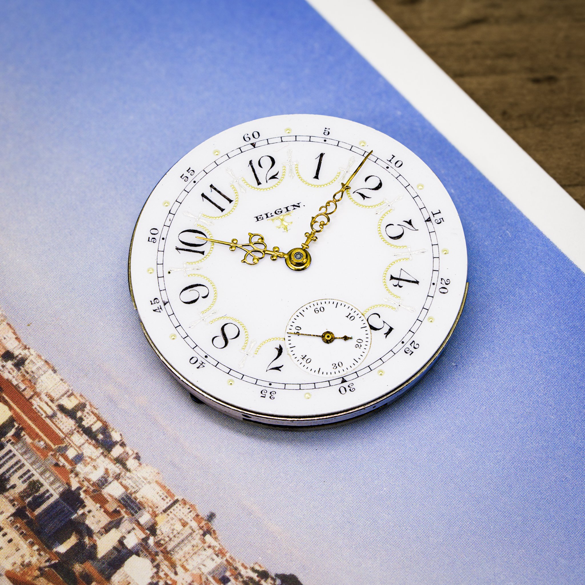 Elgin pocket watch conversion