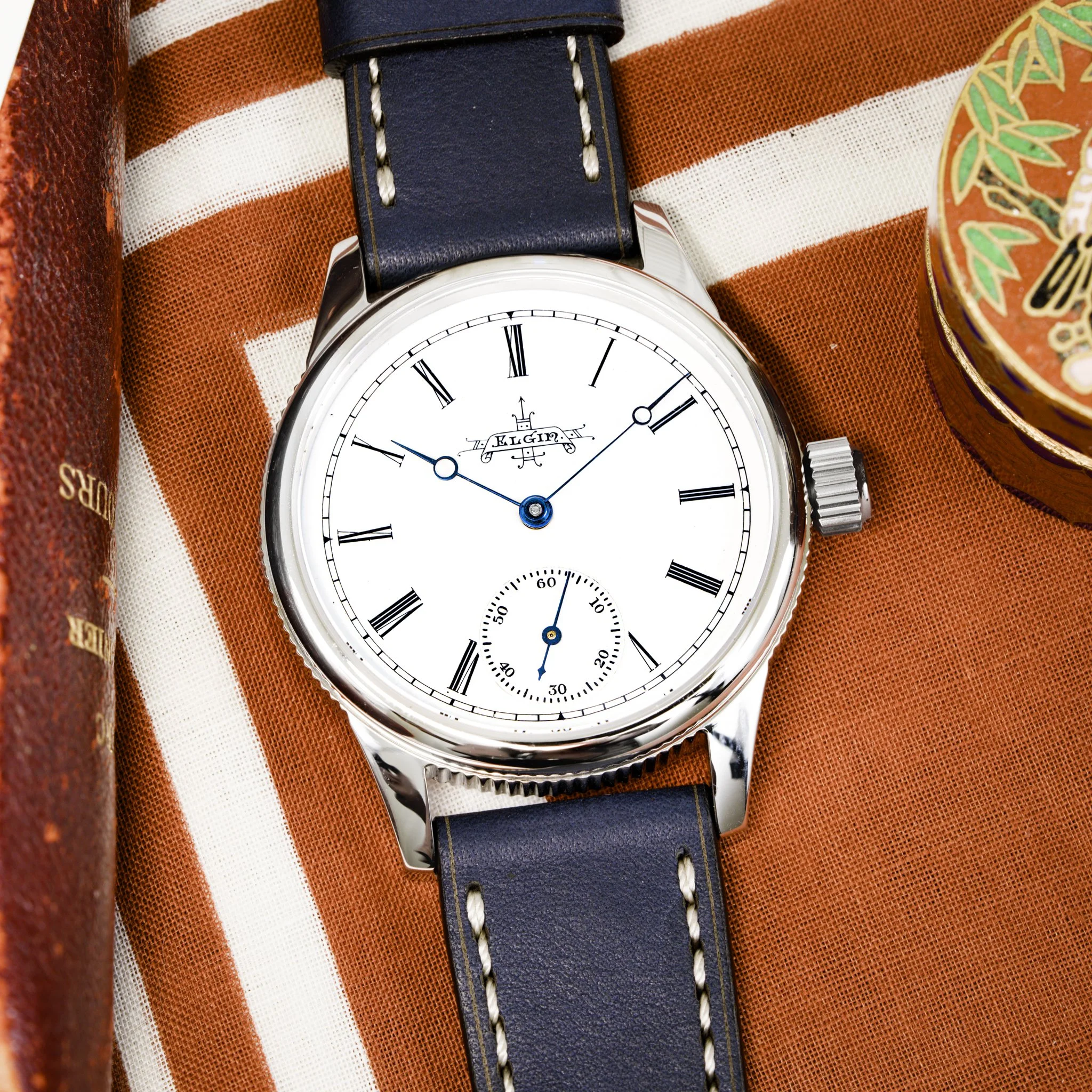 Elgin pocket watch conversion