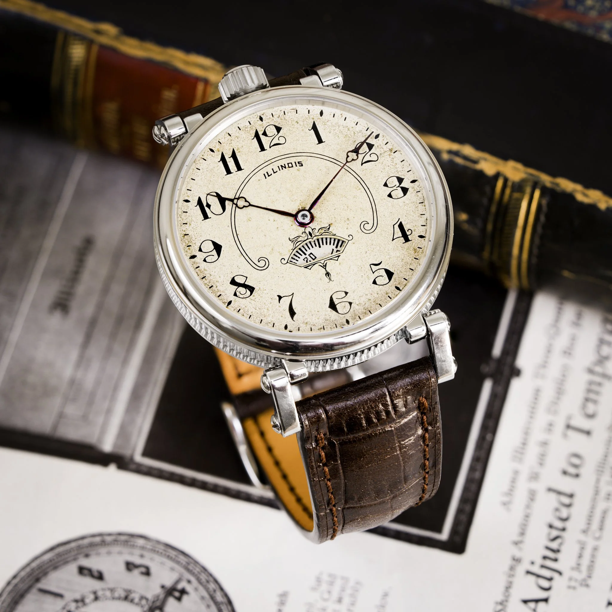 Illinois pocket watch conversion