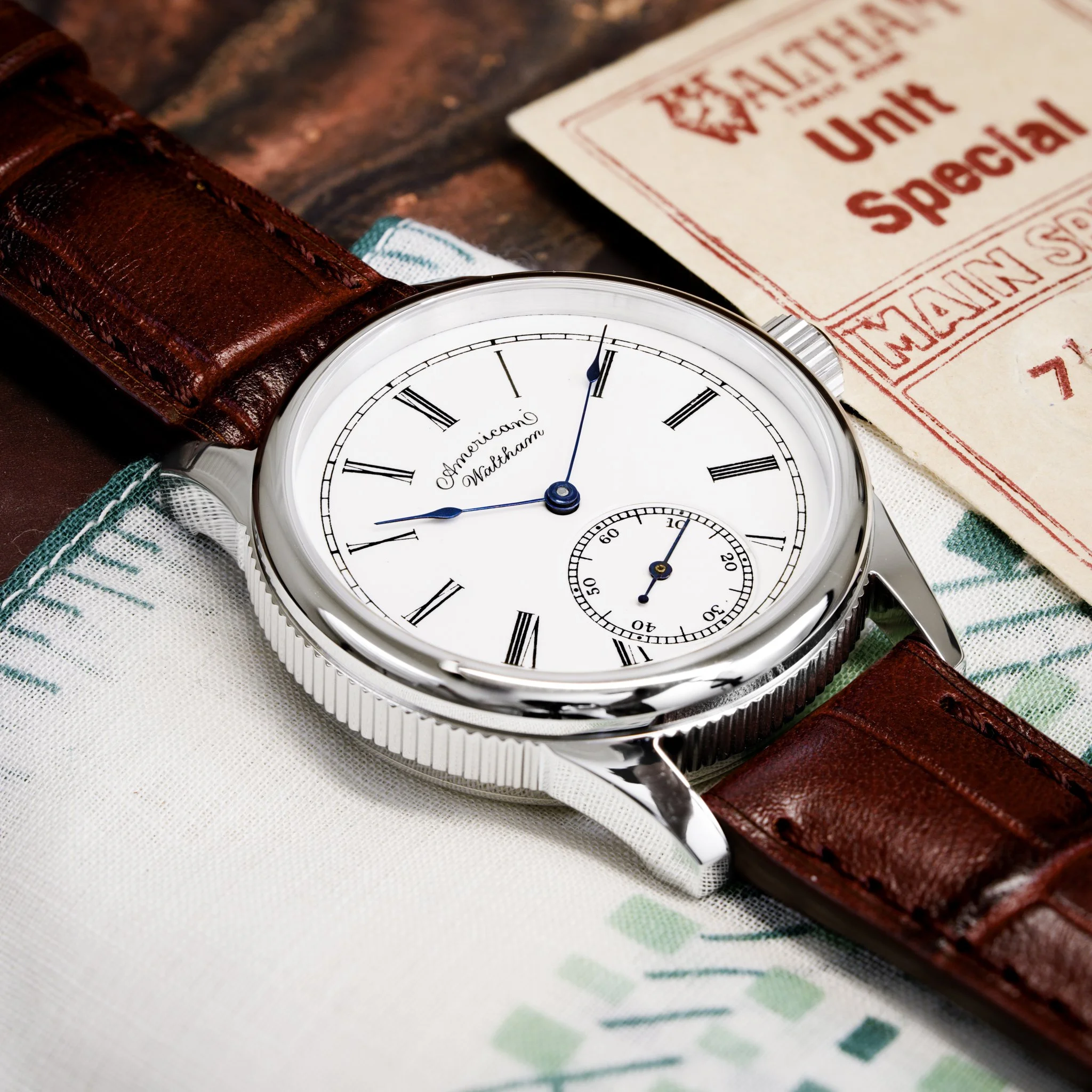 Waltham pocket watch conversion