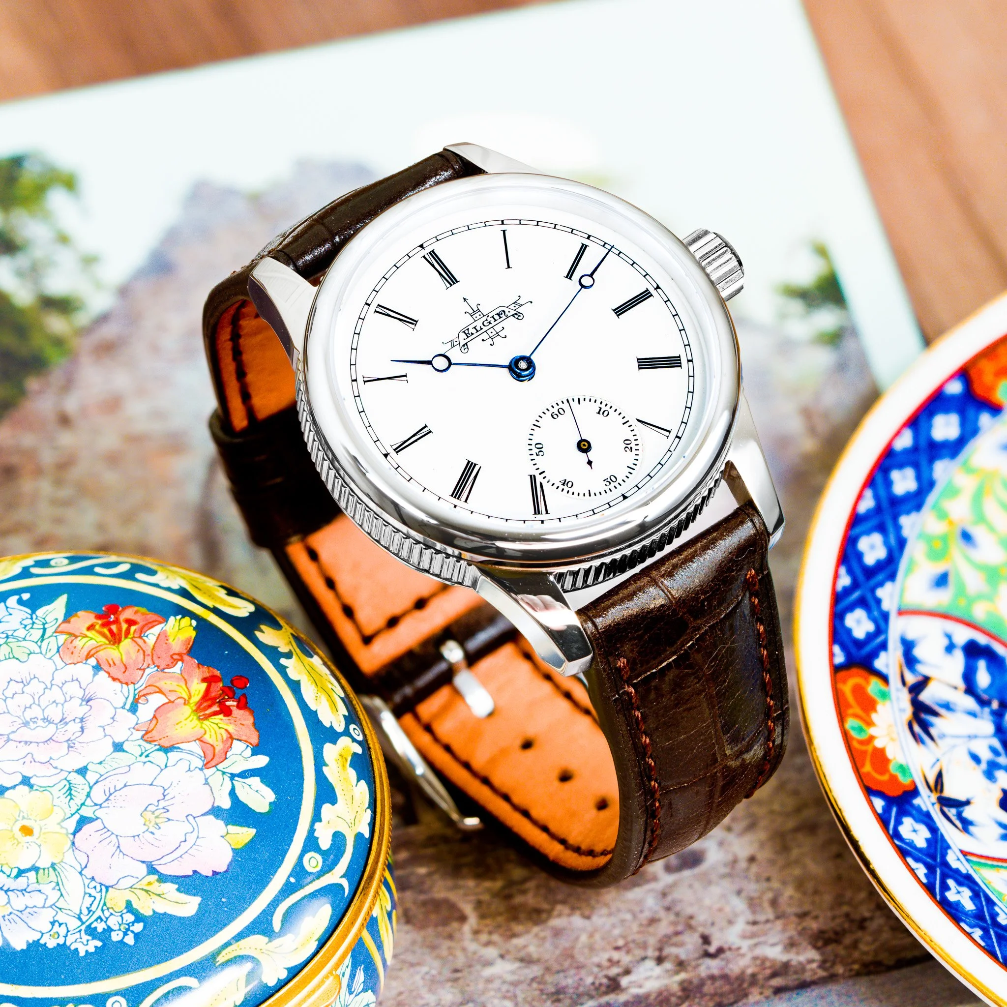 Elgin pocket watch conversion