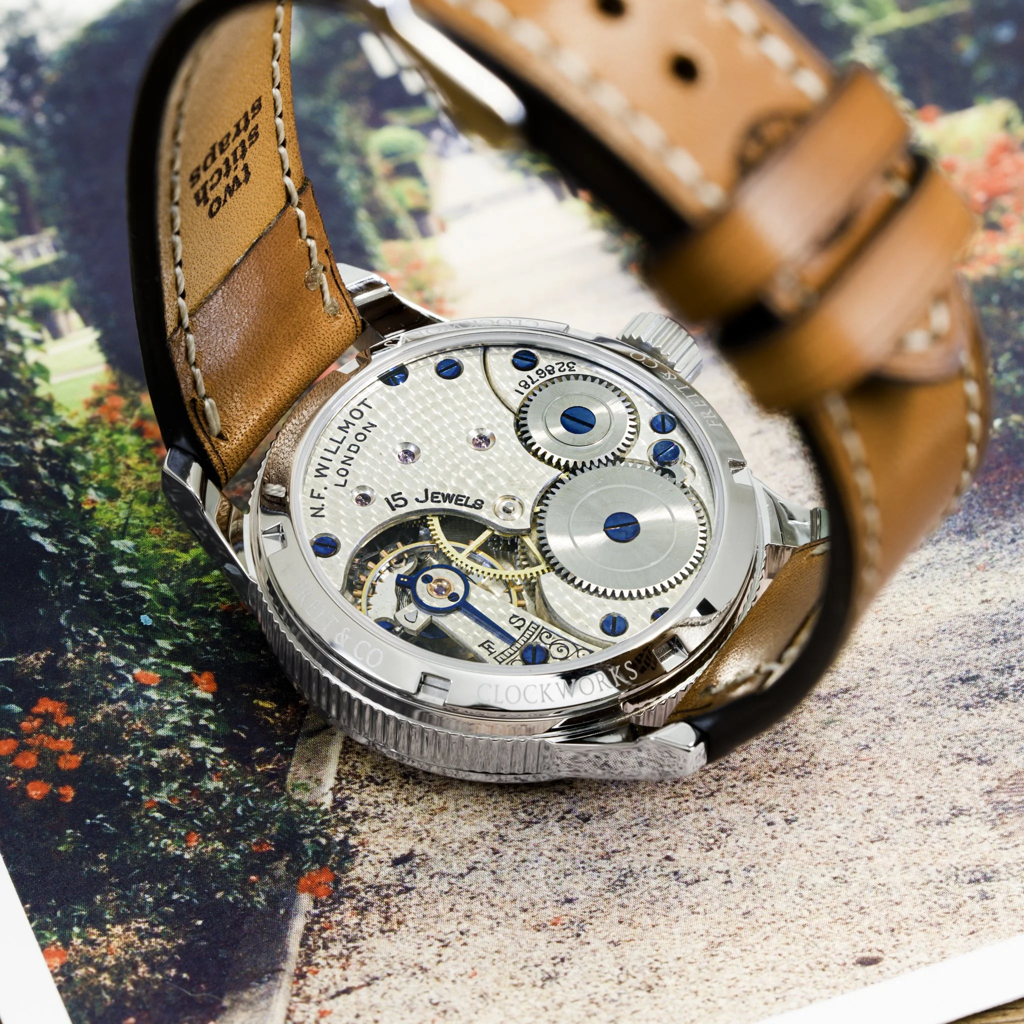 Omega pocket watch conversion