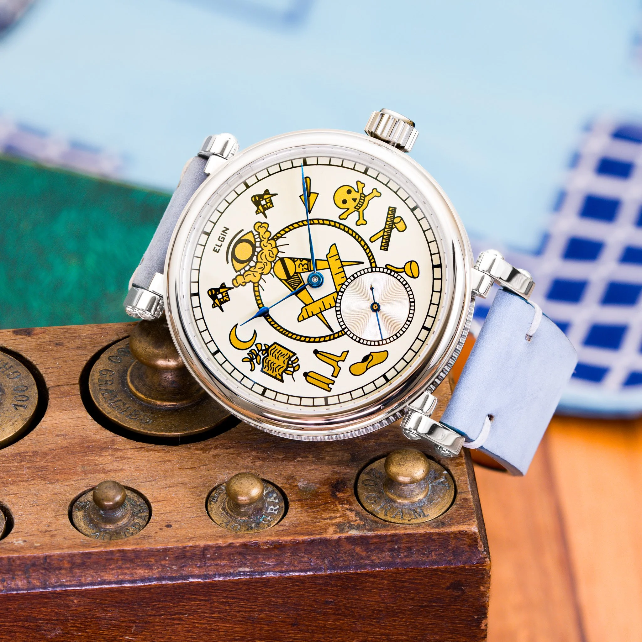 Elgin pocket watch conversion