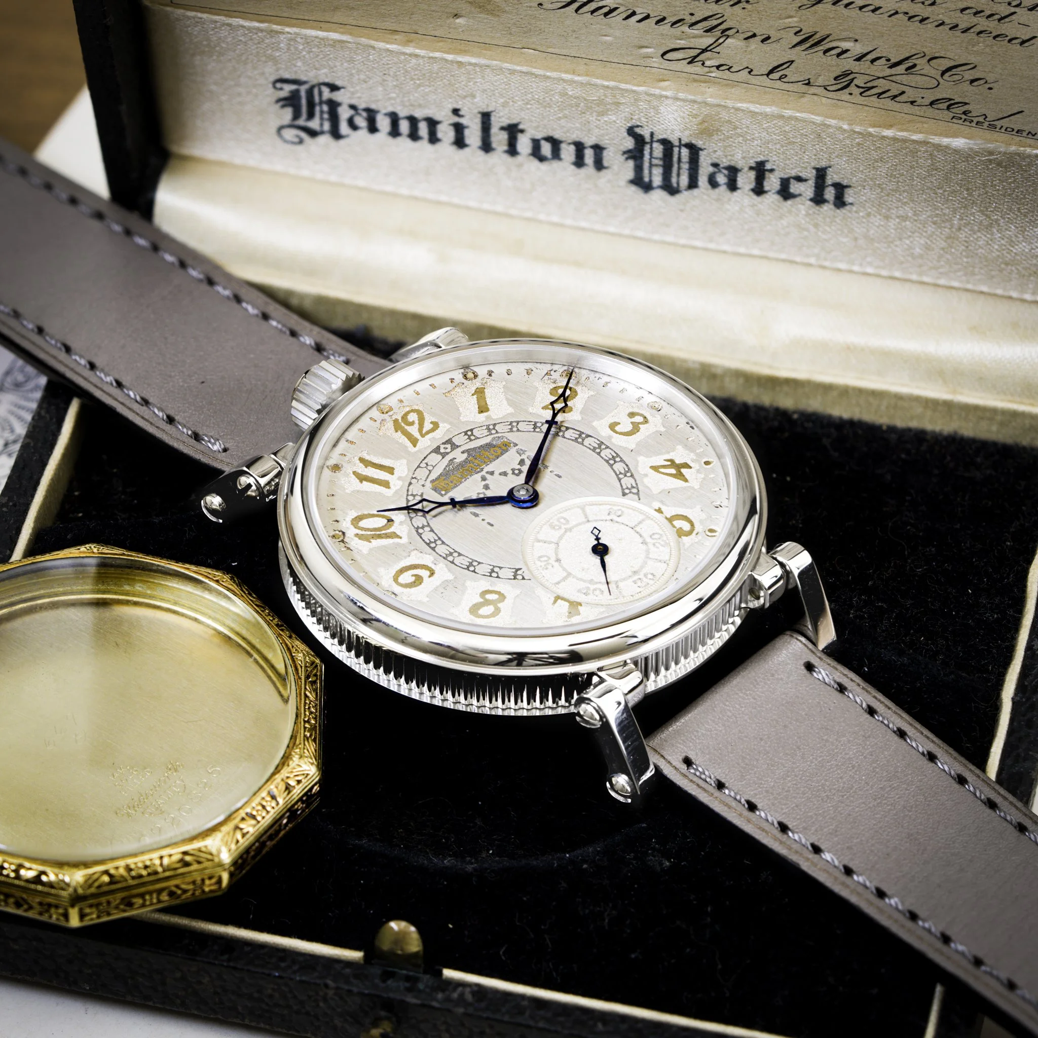 Hamilton pocket watch conversion