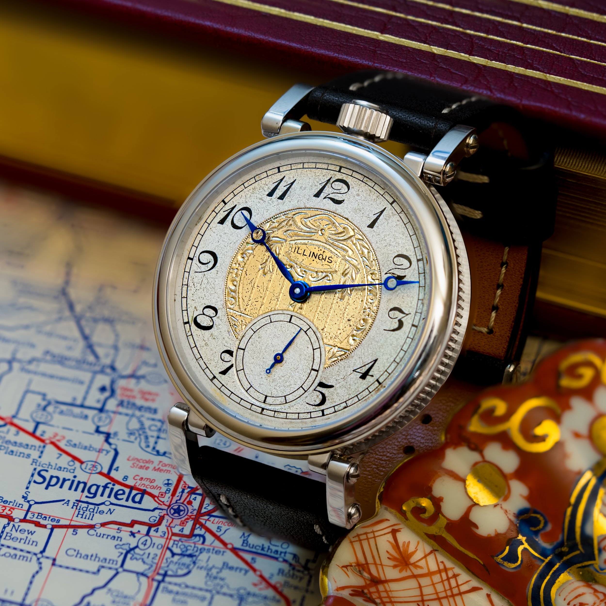 Illinois pocket watch conversion