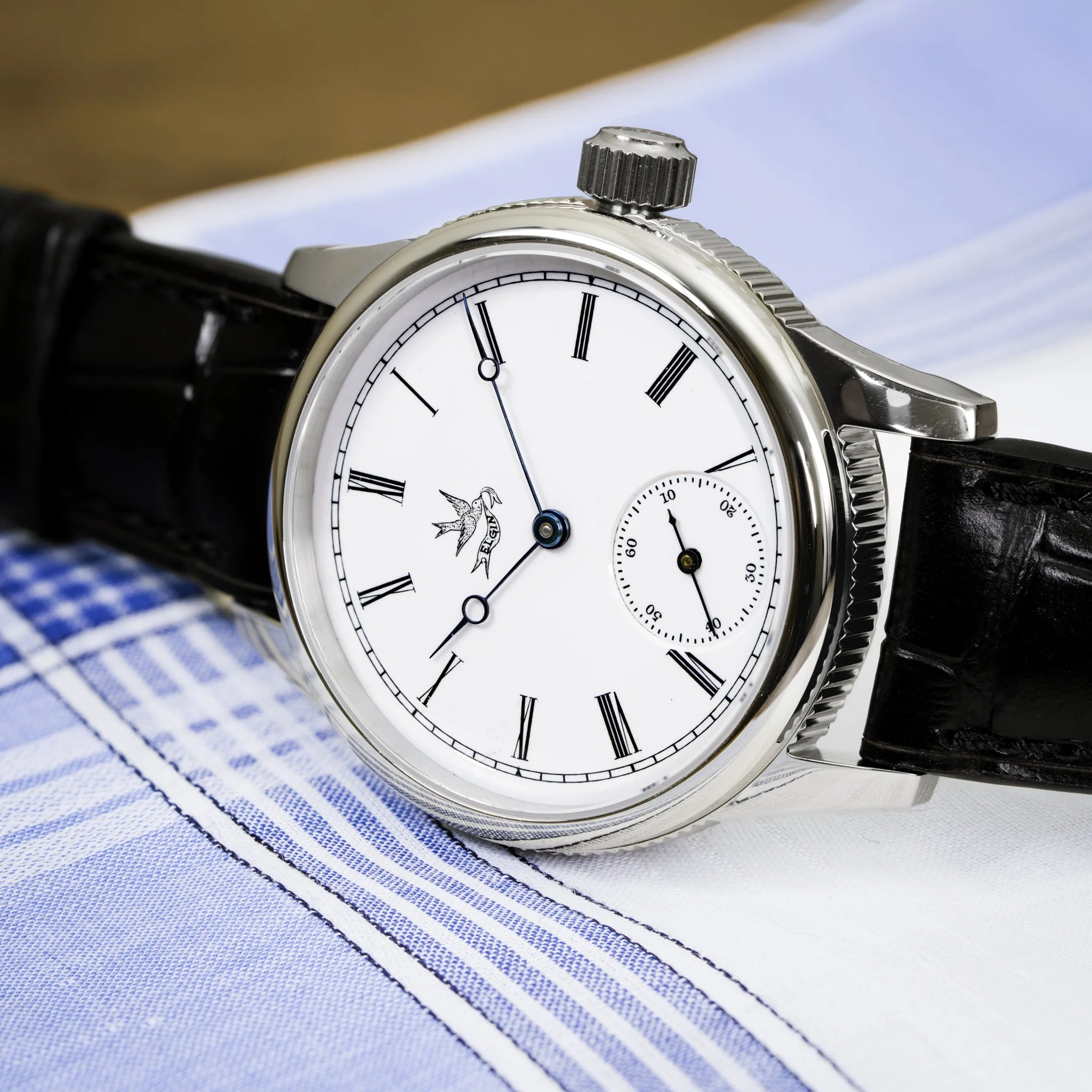 Elgin pocket watch conversion