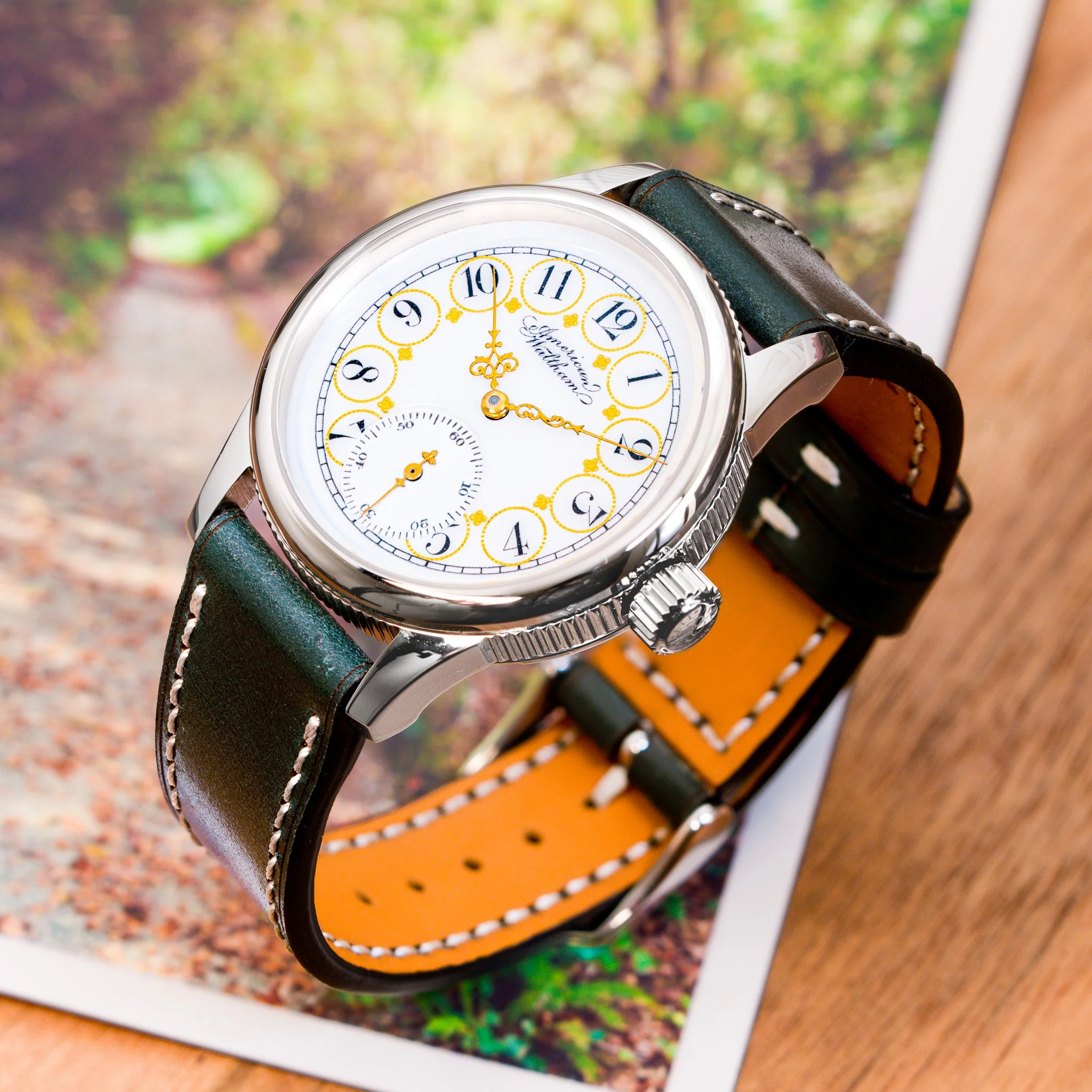 Waltham pocket watch conversion