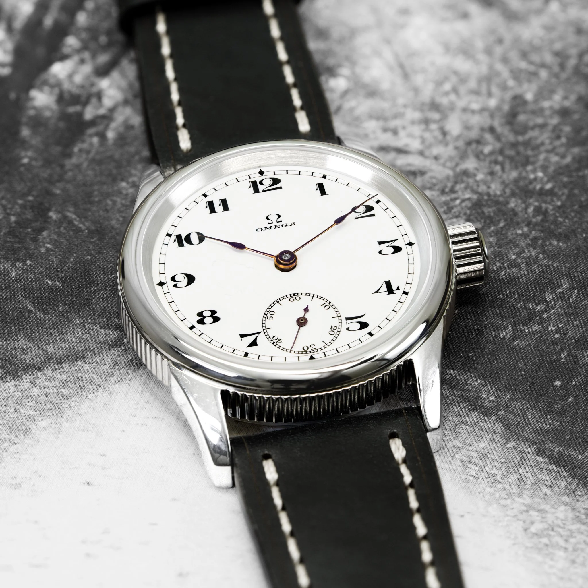 Omega pocket watch conversion