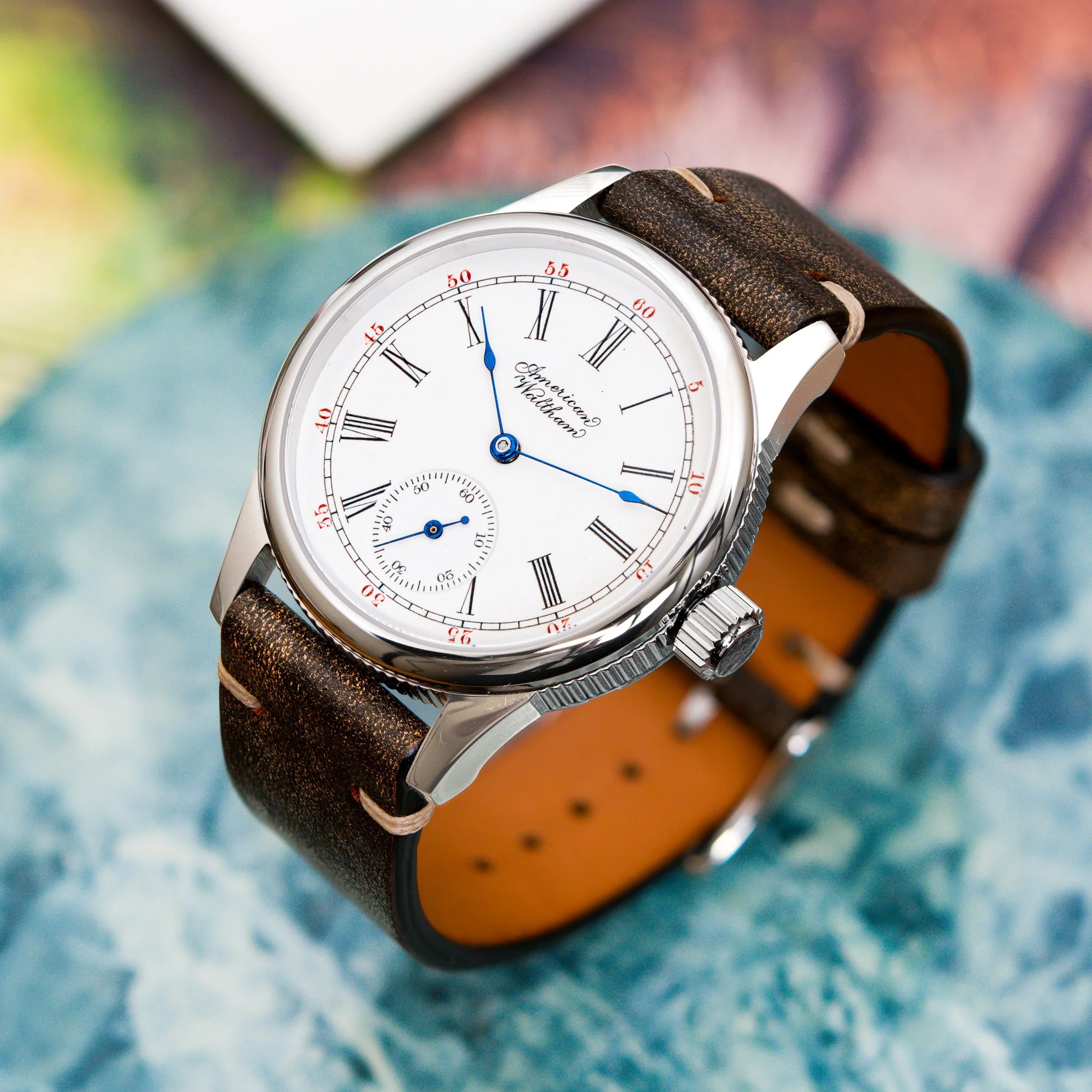 Waltham pocket watch conversion