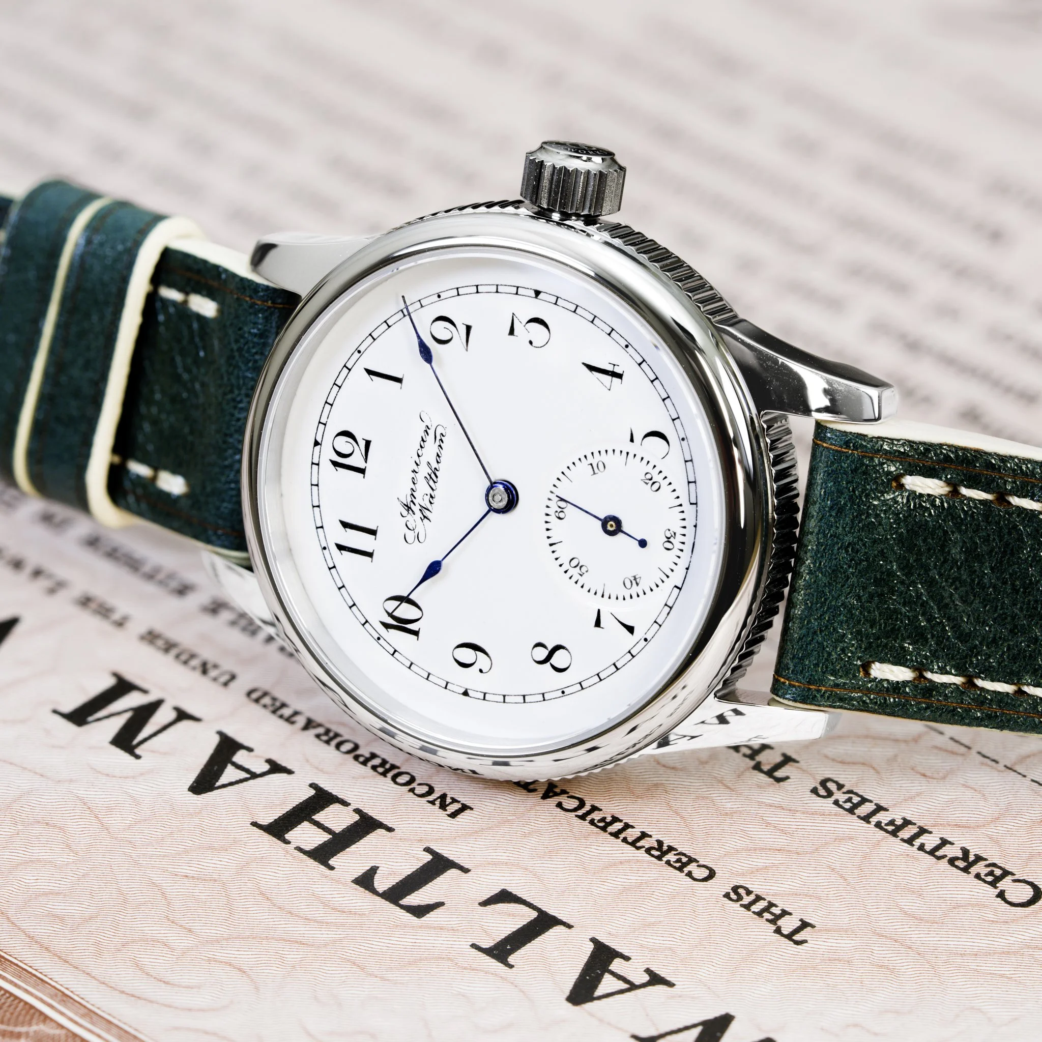 Waltham pocket watch conversion