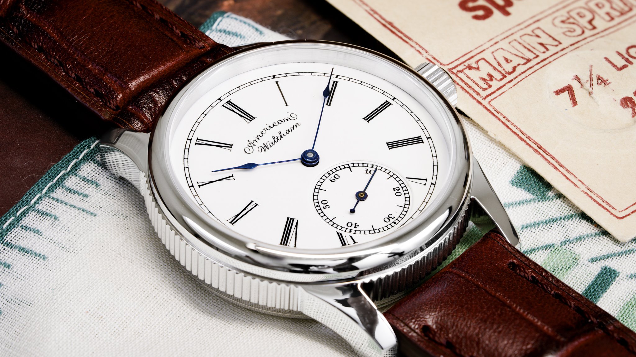 Waltham pocket watch conversion