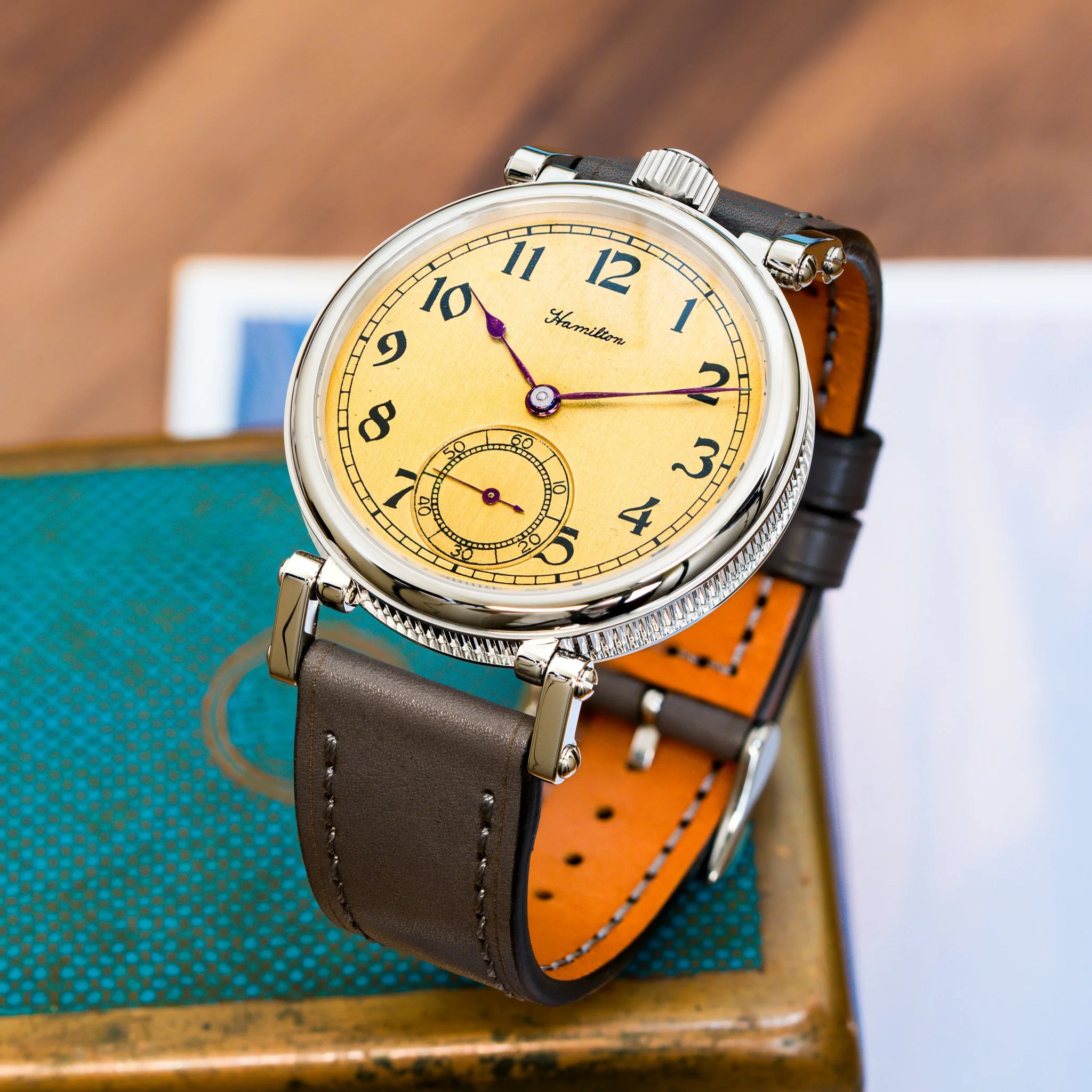 Hamilton pocket watch conversion