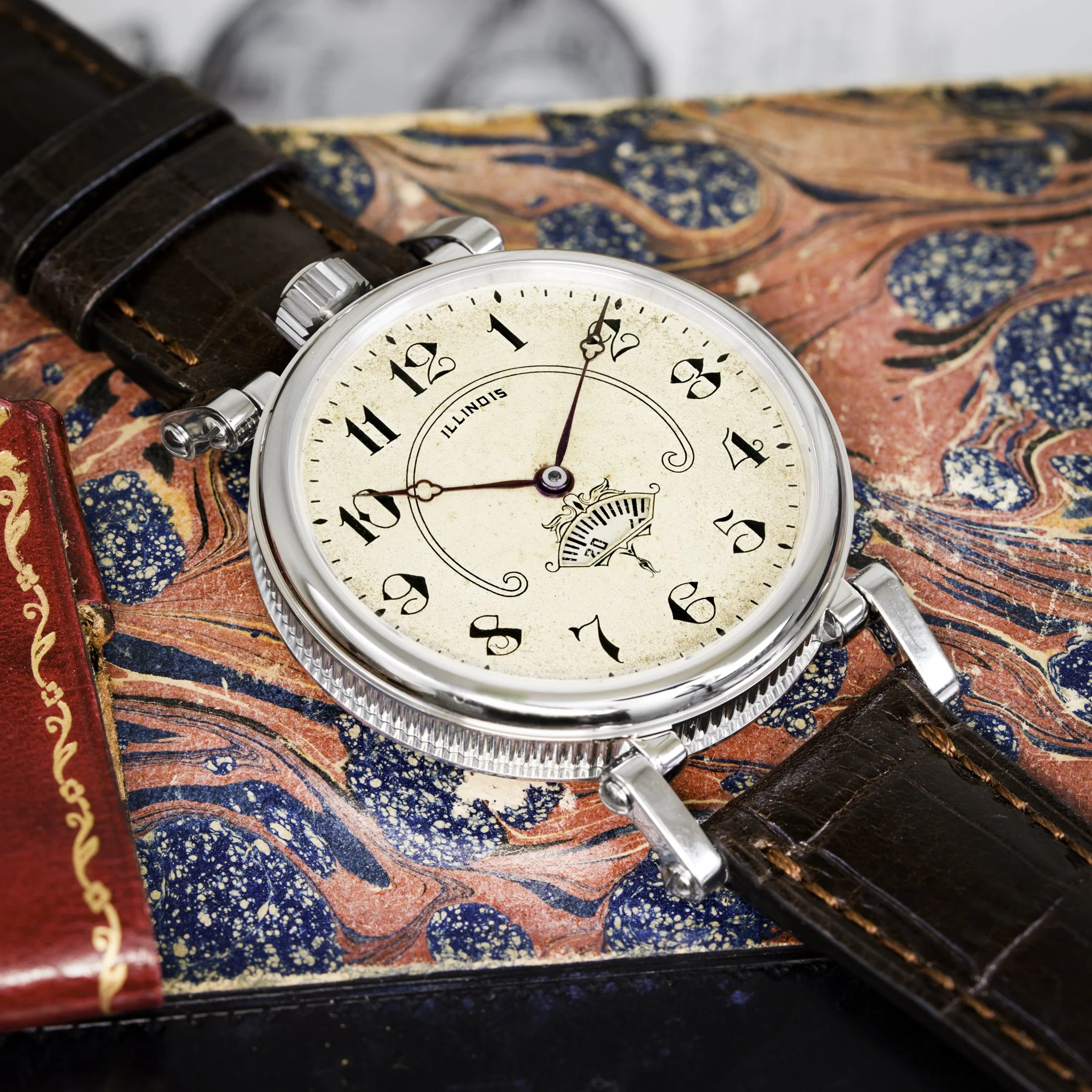 Illinois pocket watch conversion