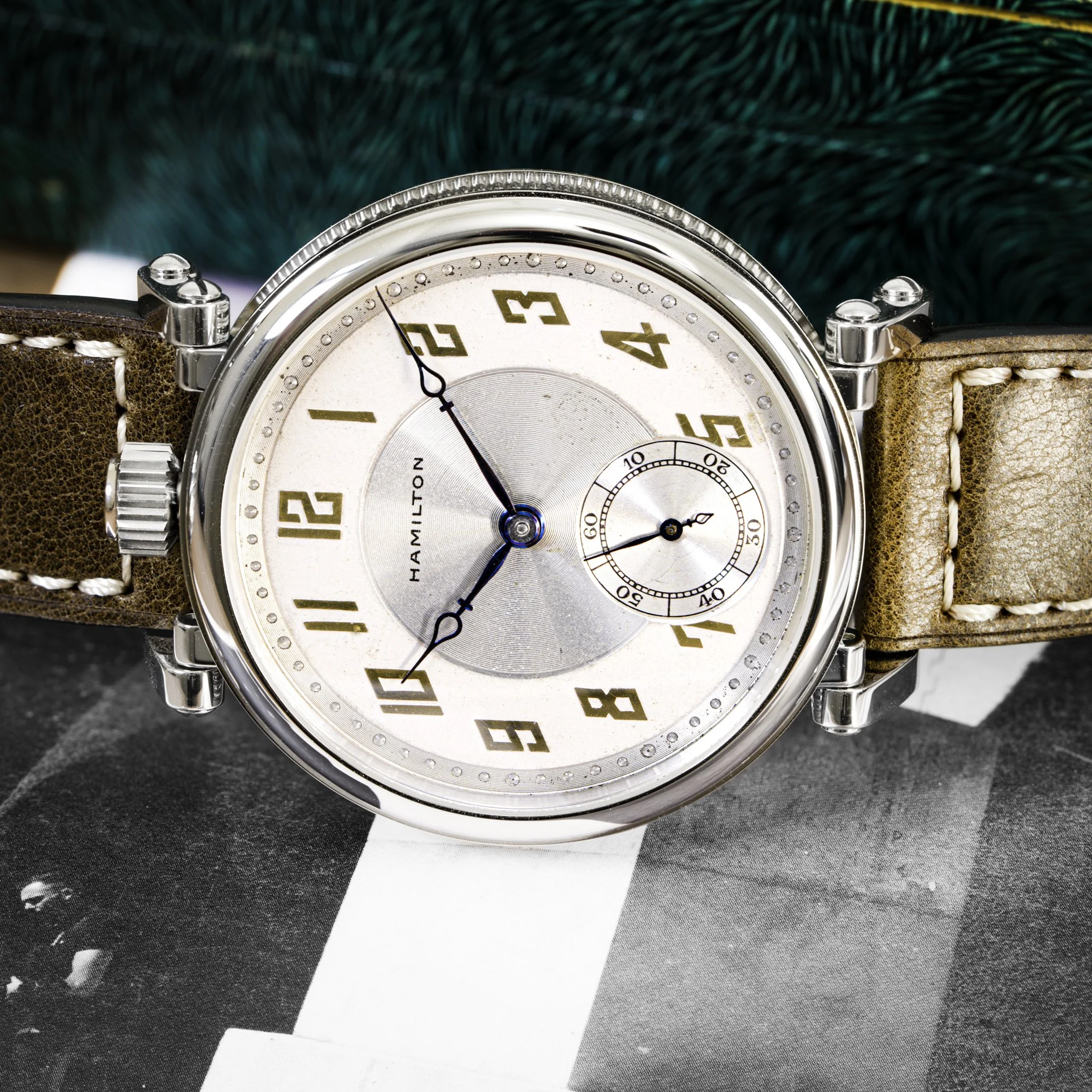 Hamilton pocket watch conversion