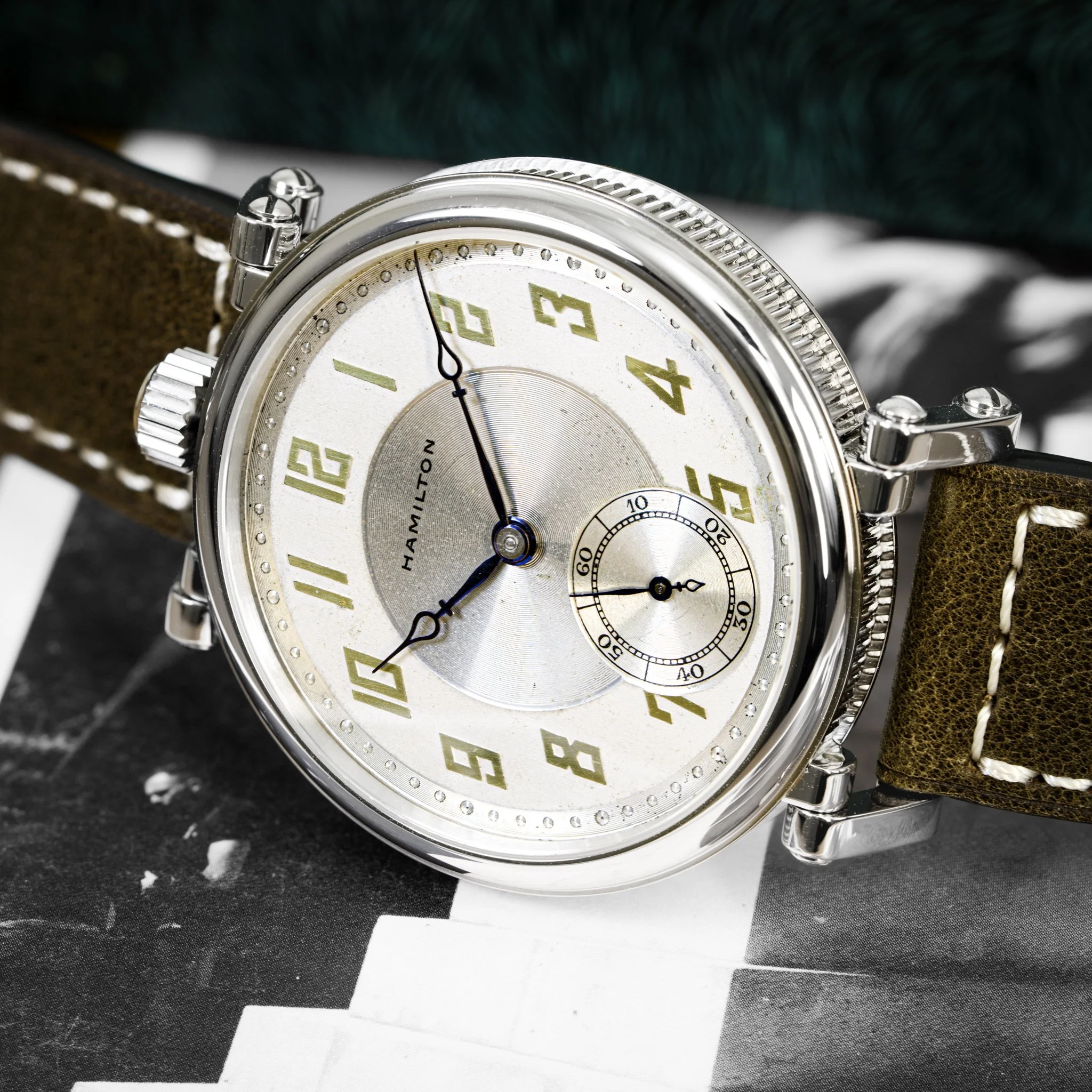 Hamilton pocket watch conversion