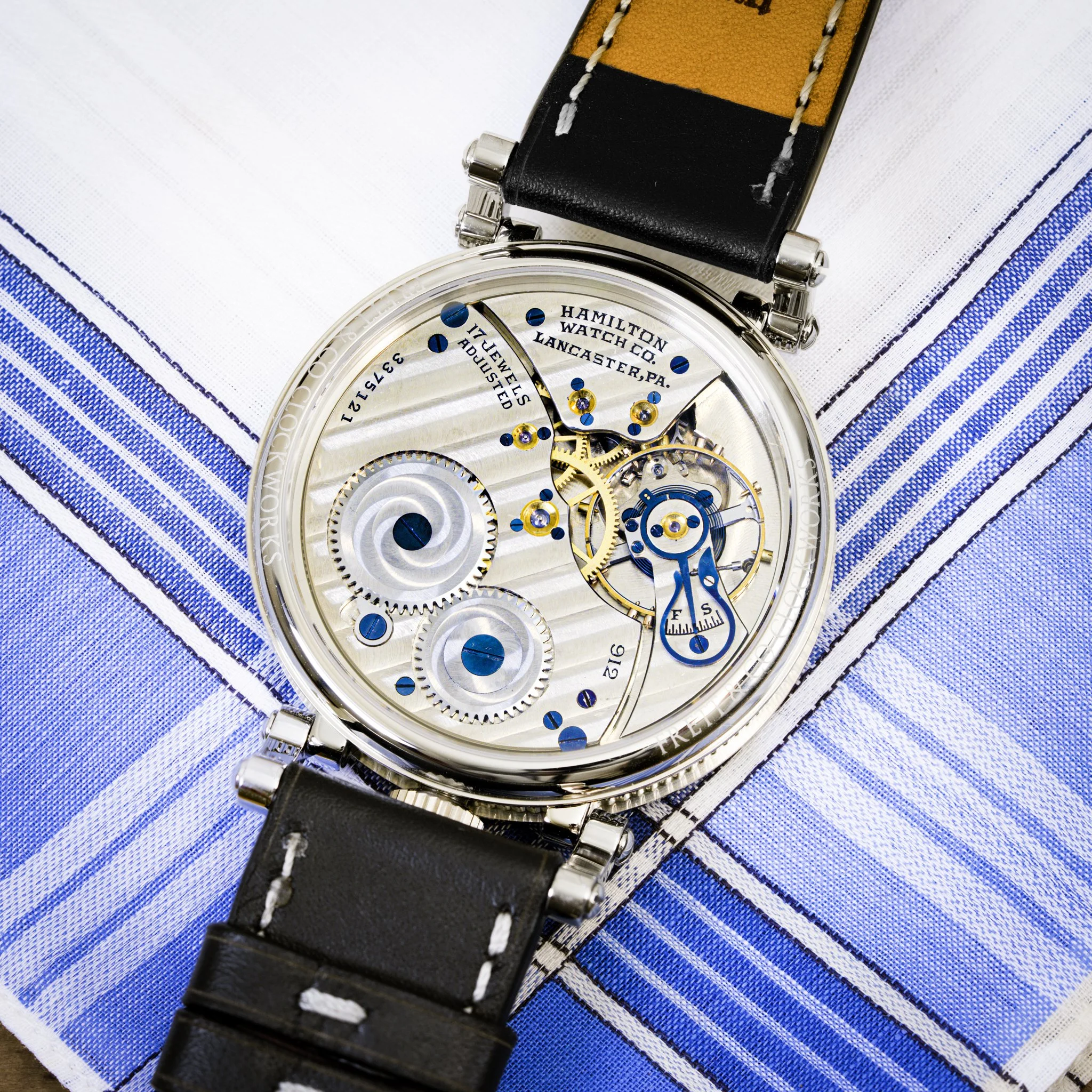 Hamilton pocket watch conversion