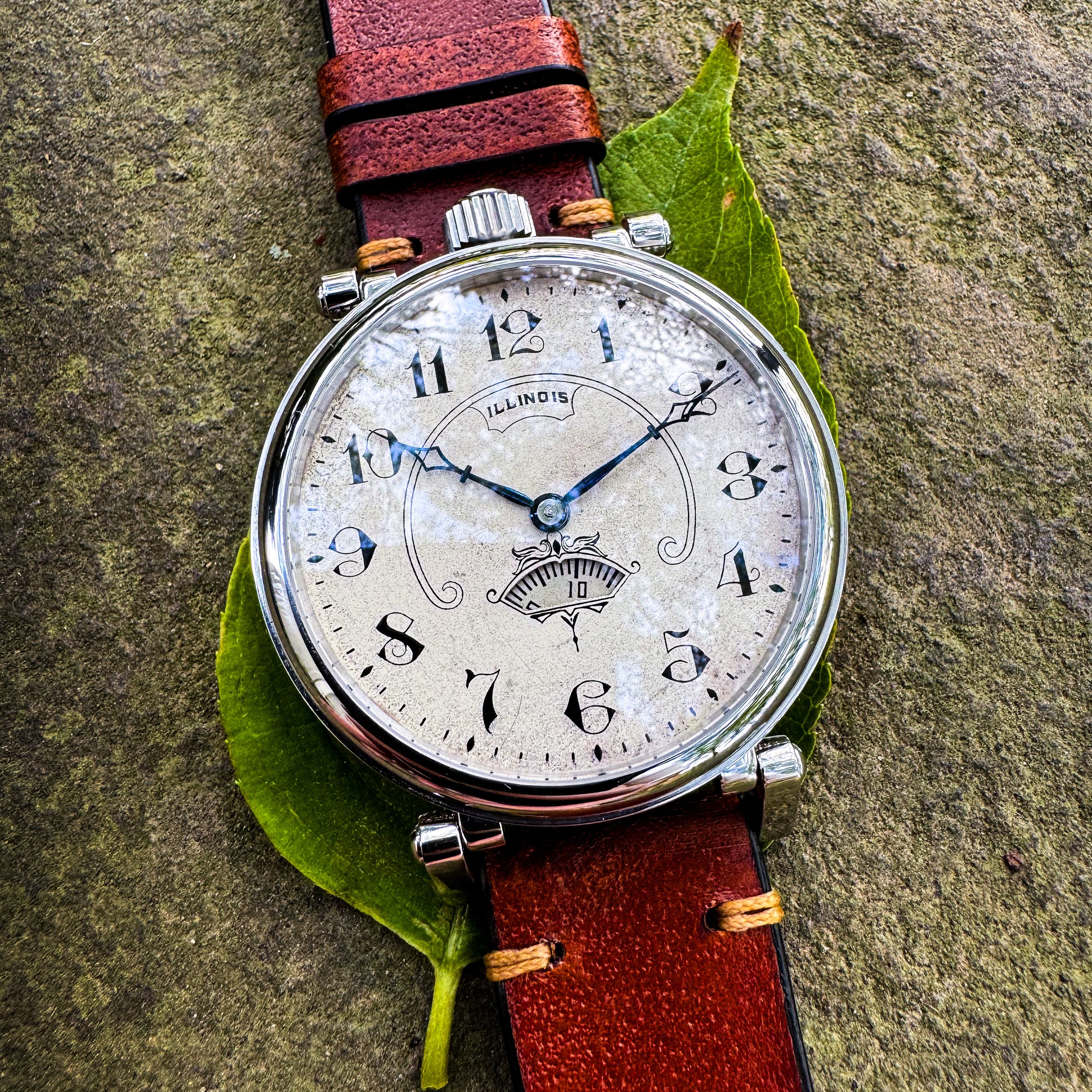 Illinois pocket watch conversion