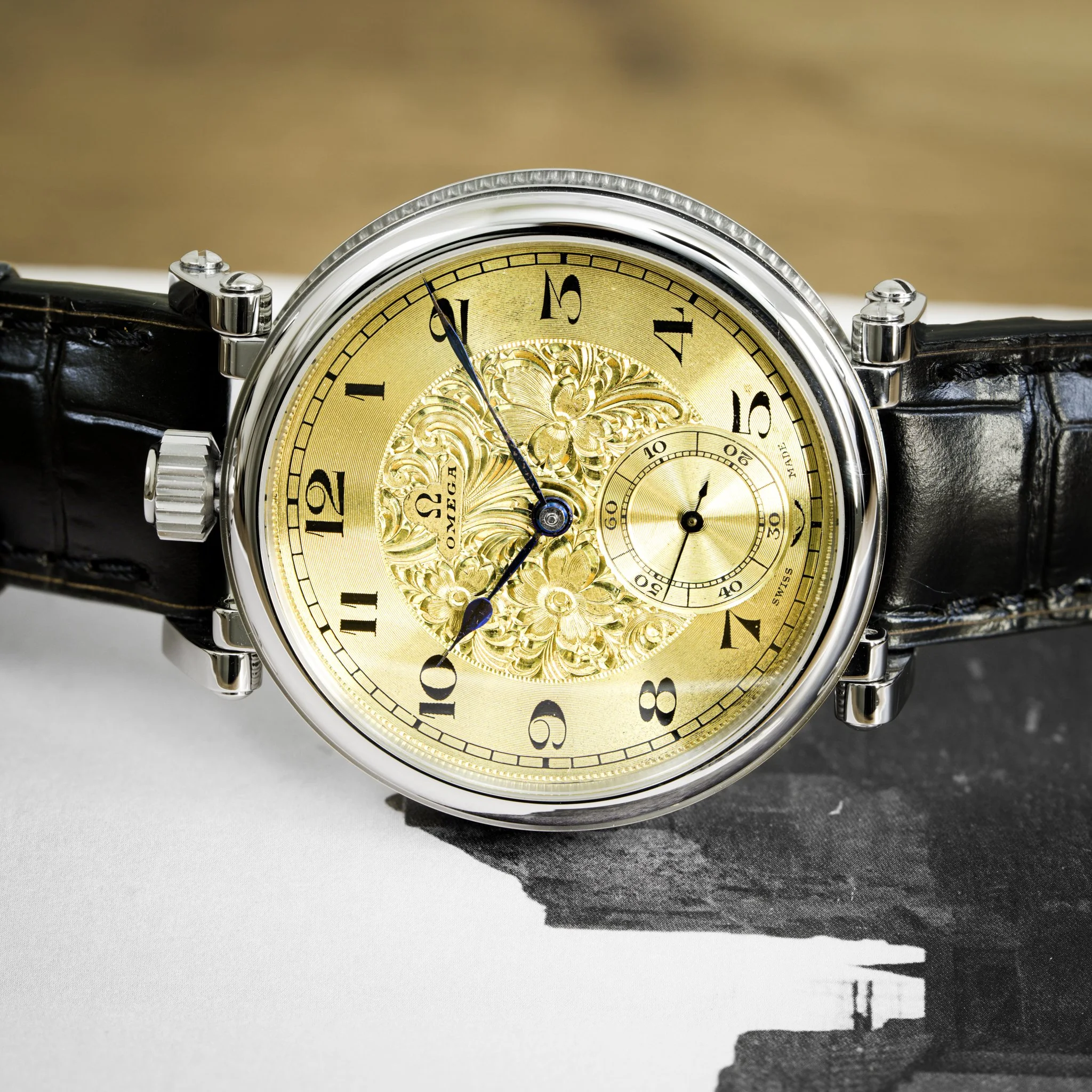 Omega pocket watch conversion
