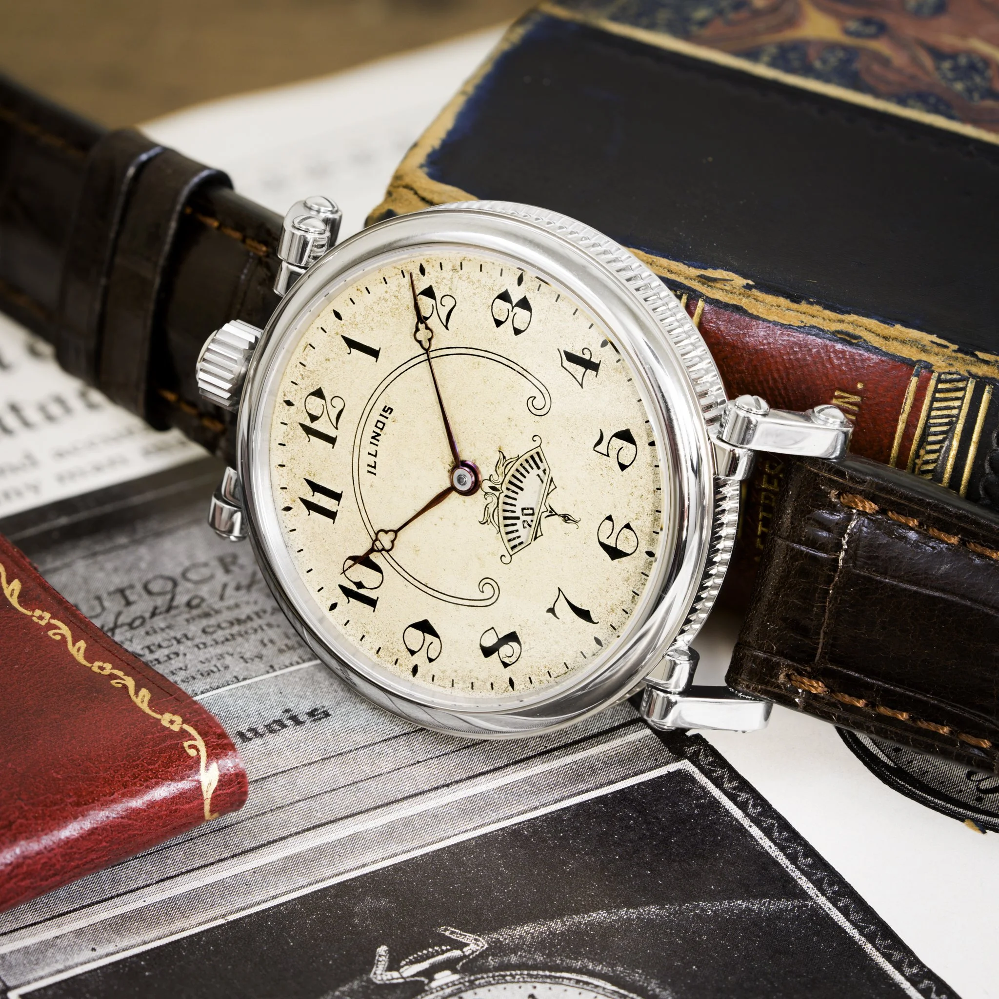 Illinois pocket watch conversion
