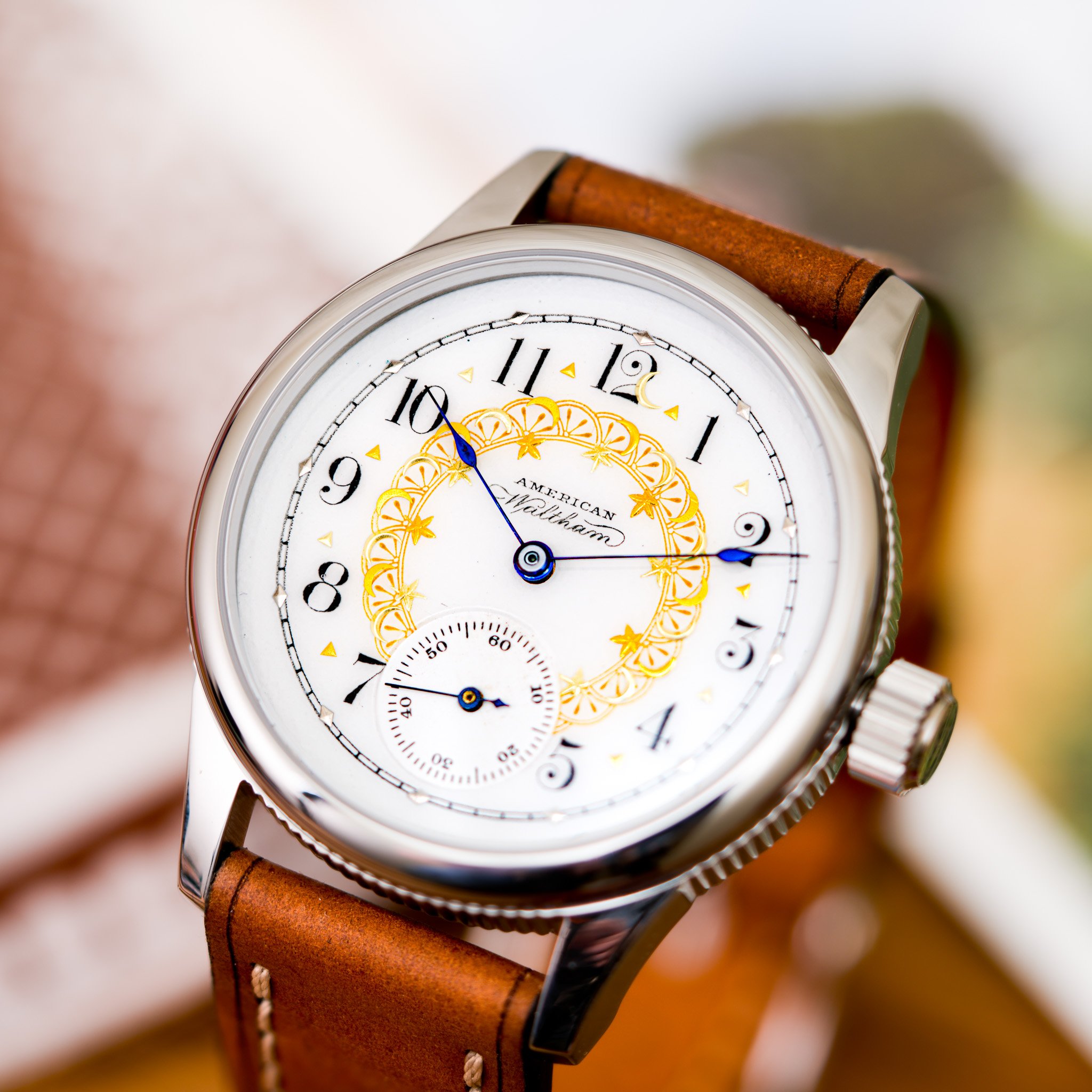 Waltham pocket watch conversion